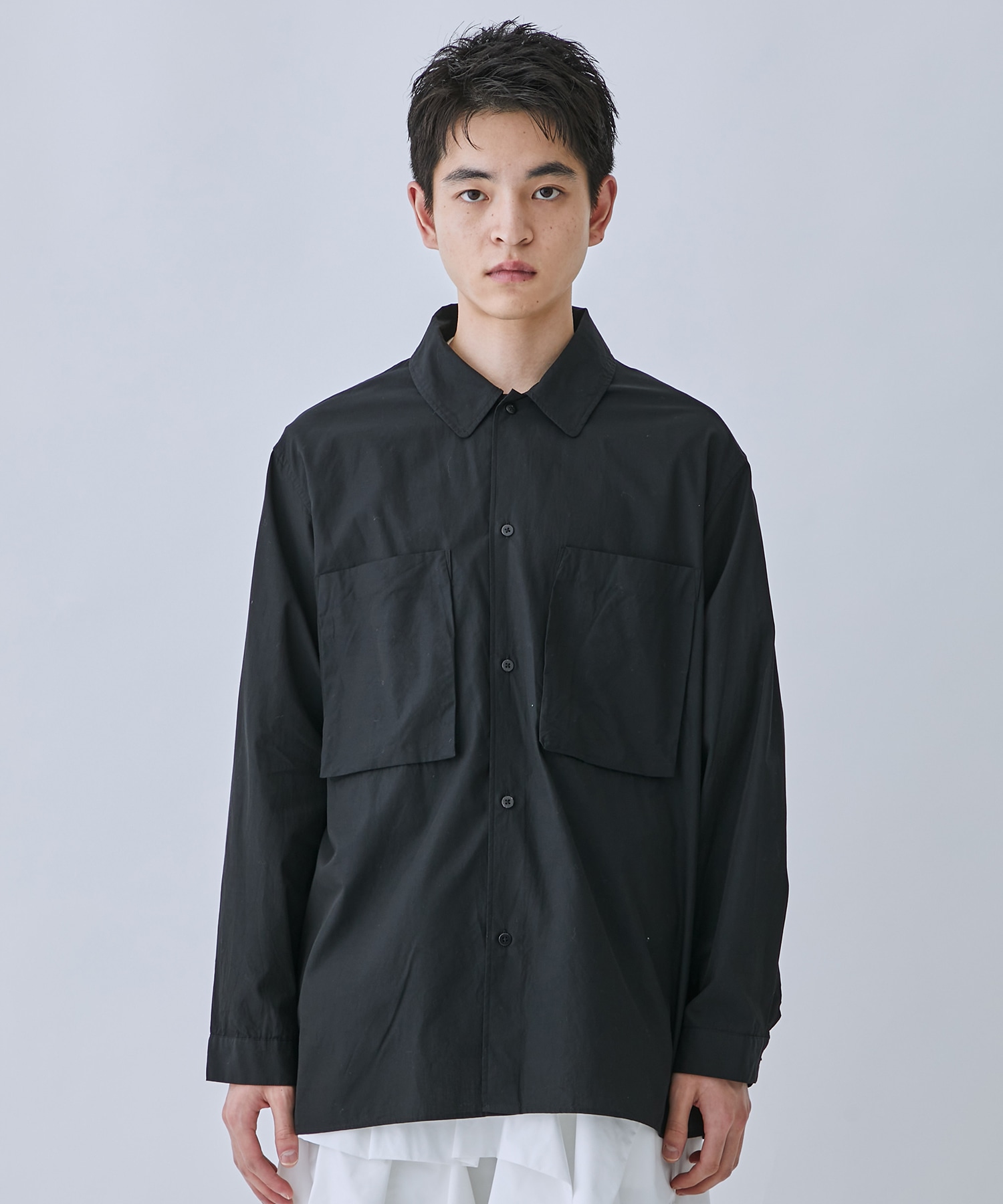 Chambray Gusset PKT Shirt blurhms