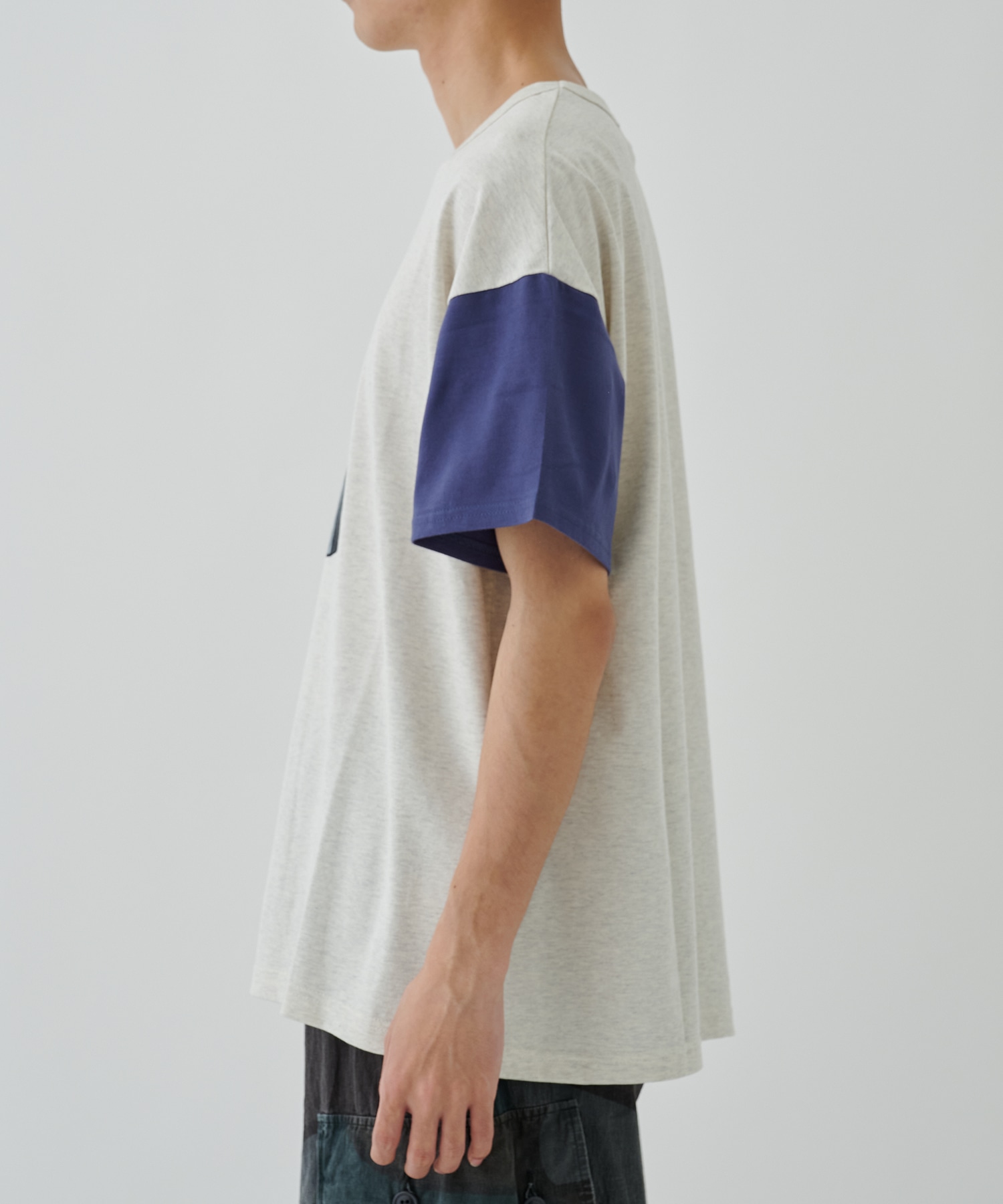 CUBISM PEACE 2TONE H/S T-SHIRT Sasquatchfabrix.