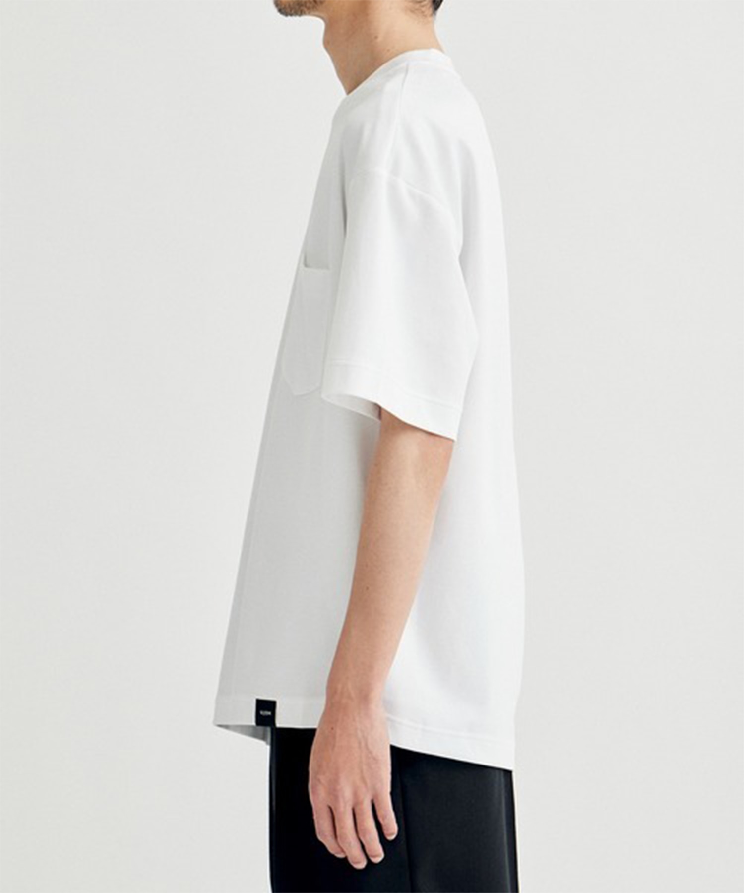 Slit Half Sleeve T UJOH HOMME
