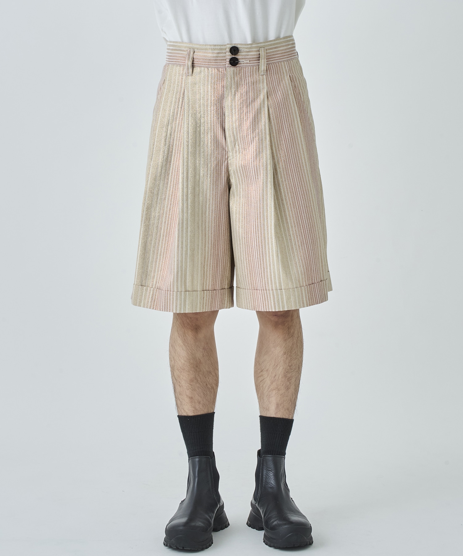 Glitter Stripe Cargo Shorts BED J.W. FORD