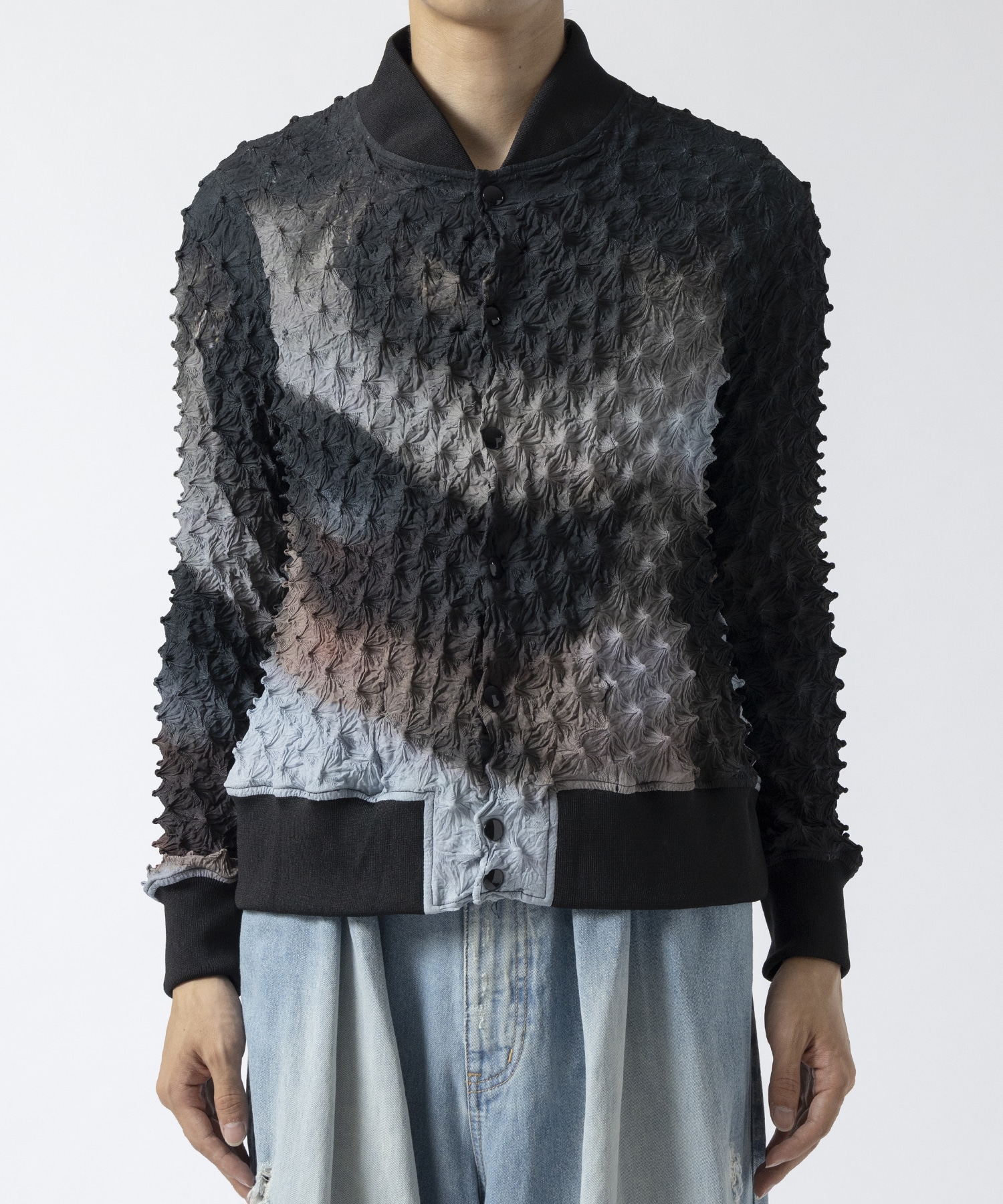 SPIKY VARSITY JACKET MASU