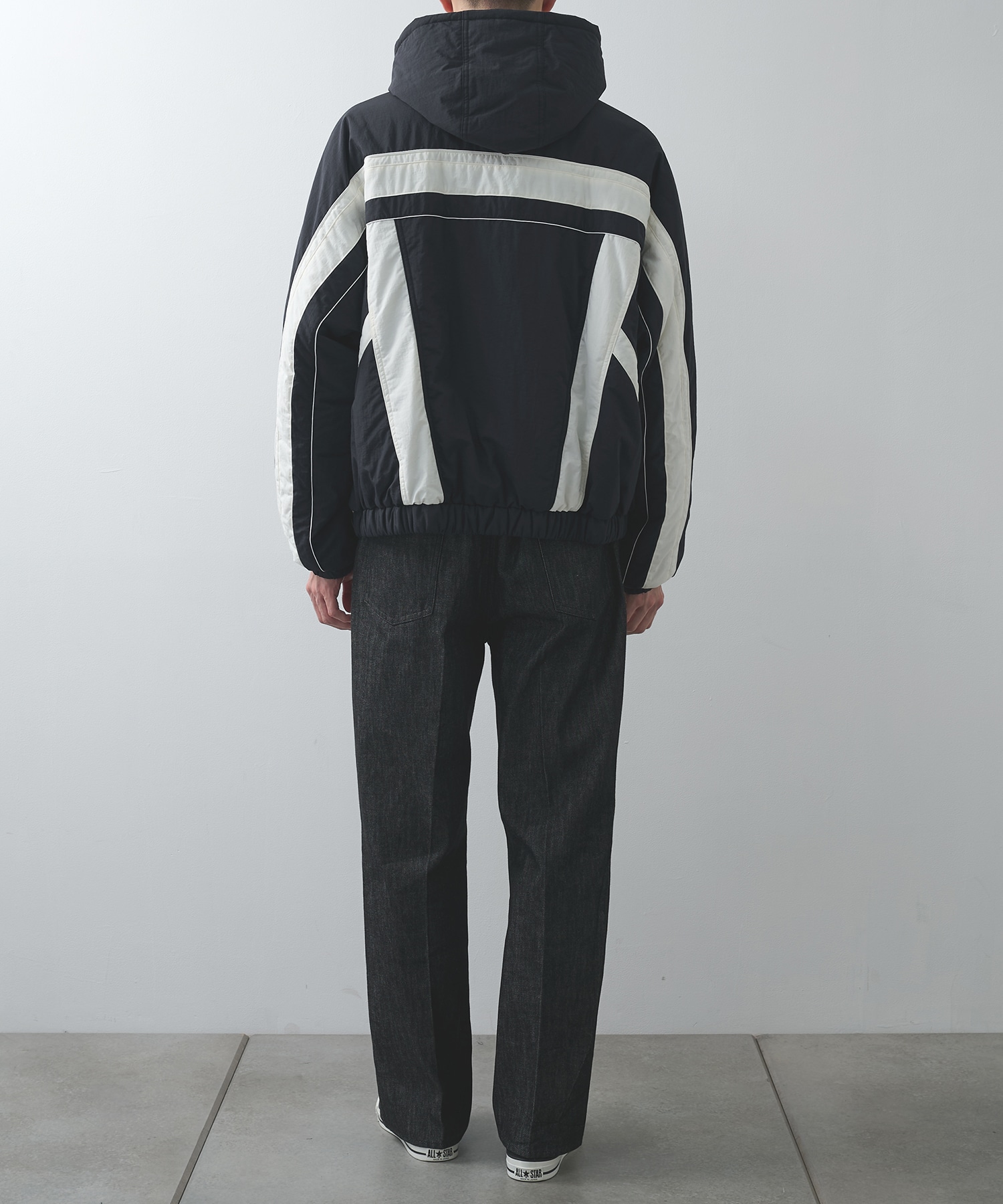 Puffer Two Tone Track Jacket BASICKS