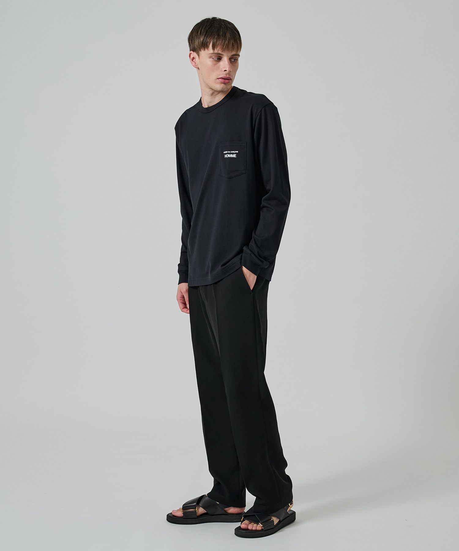 HO-T102-051 L/S tee COMME des GARCONS HOMME