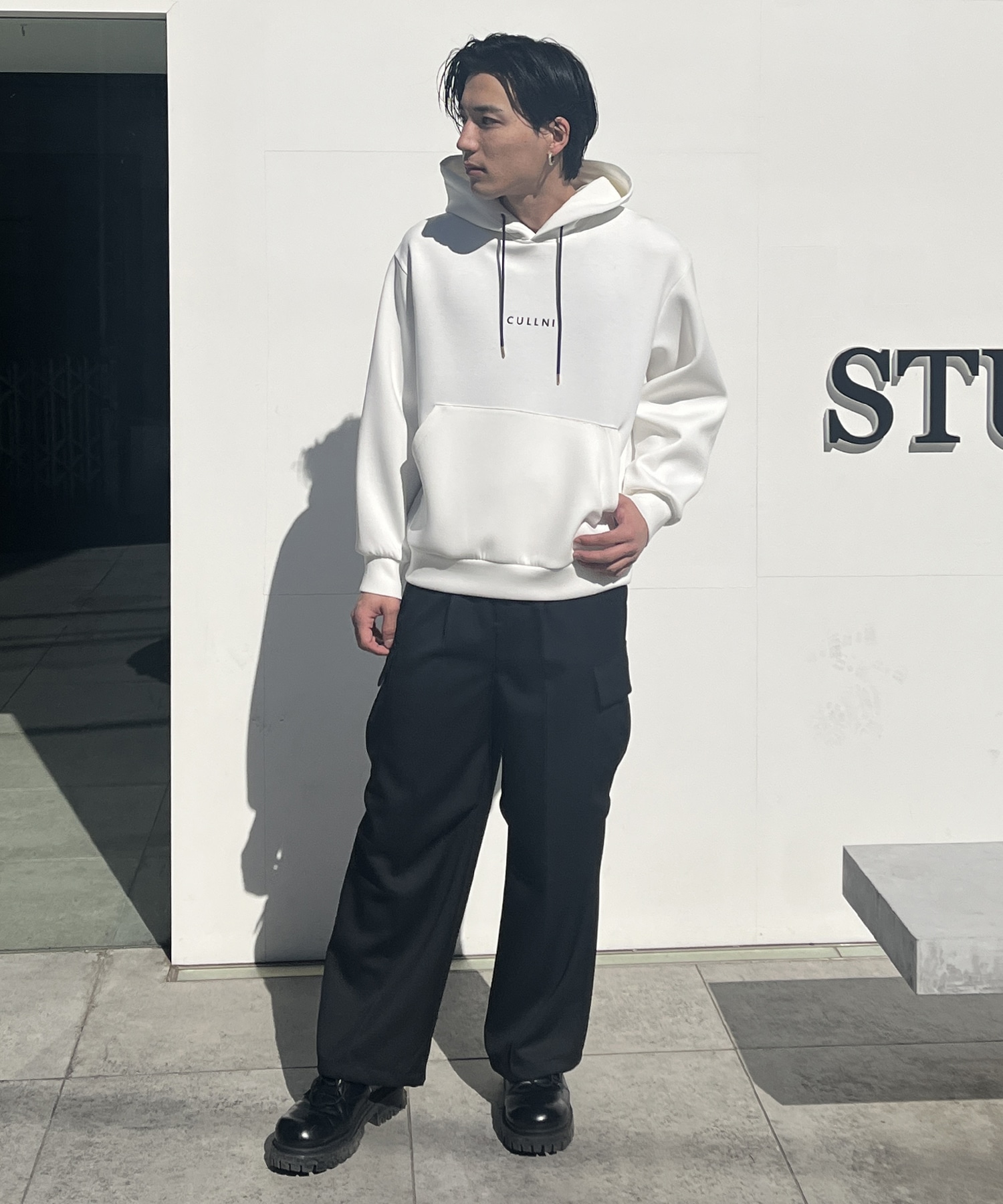 CULLNI Logo Embroidery Hoodie CULLNI