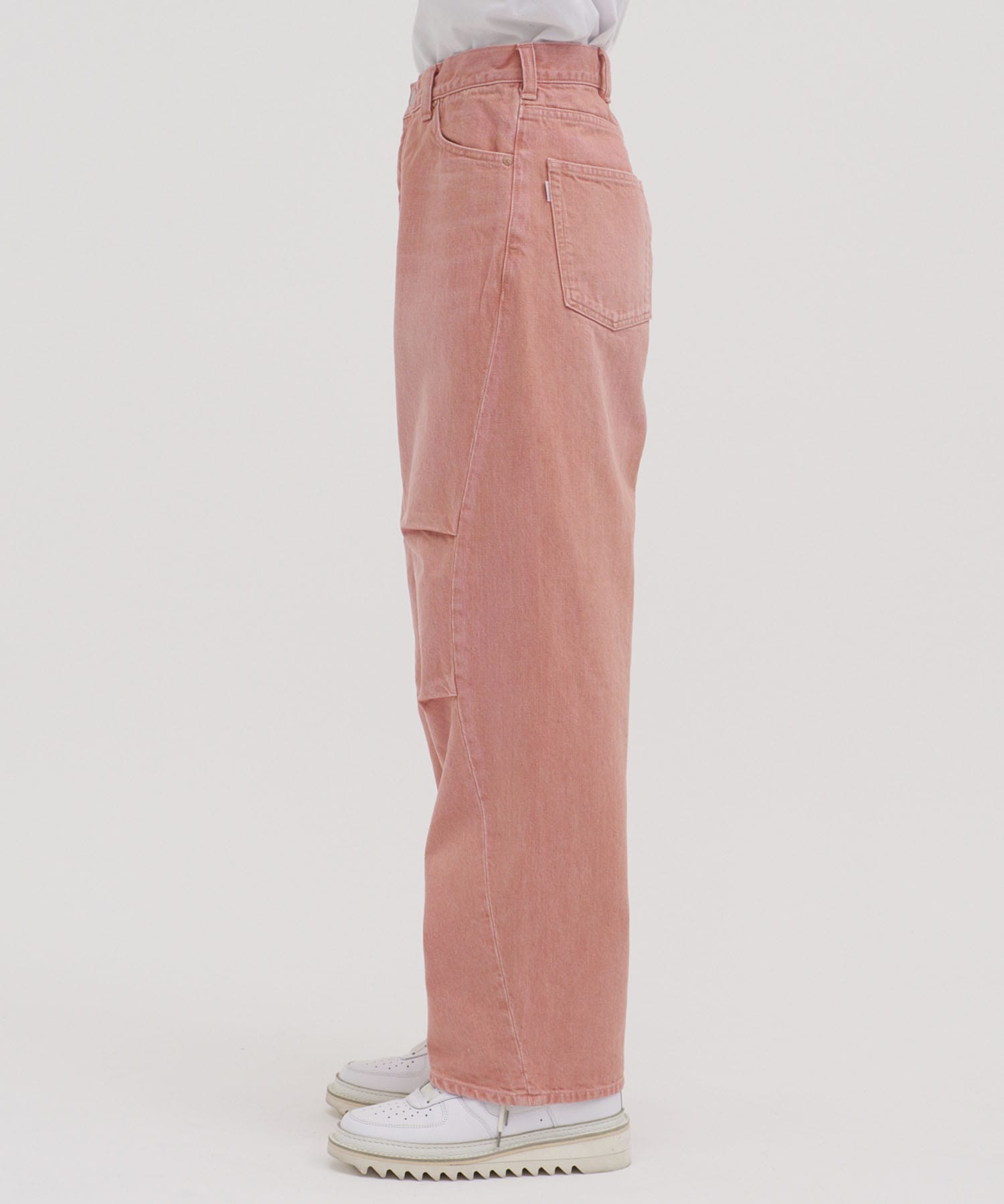 DRAPE OVER DENIM PANTS JieDa