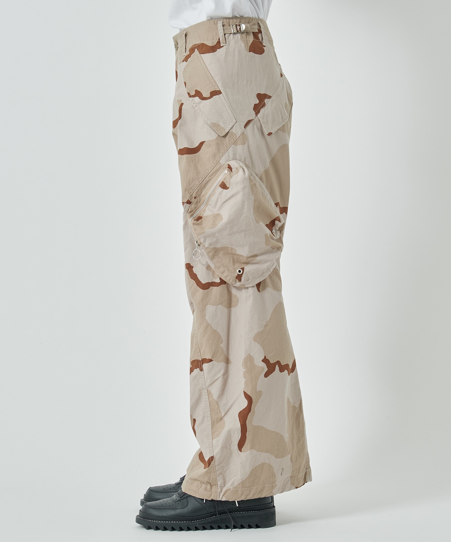 3D TWISTED CARGO PANTS NVRFRGT