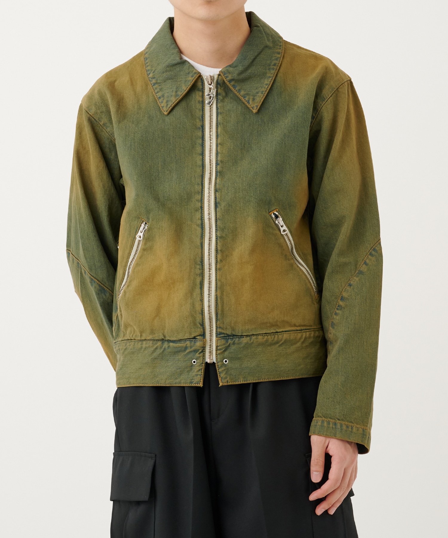 DENIM ZIP JACKET JieDa