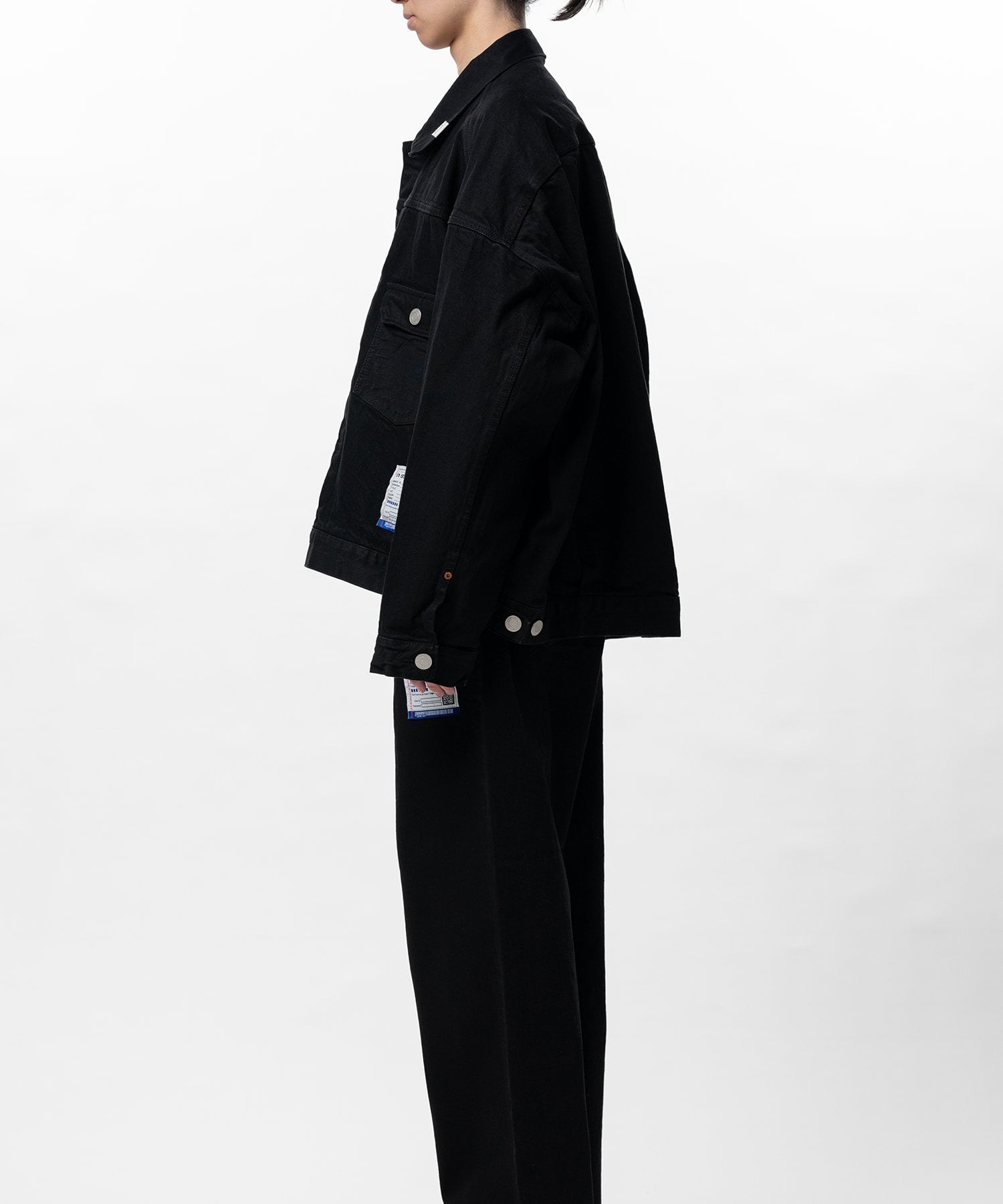 ONE WASHED SELVAGE DENIM JACKET in・stru(men-tal)