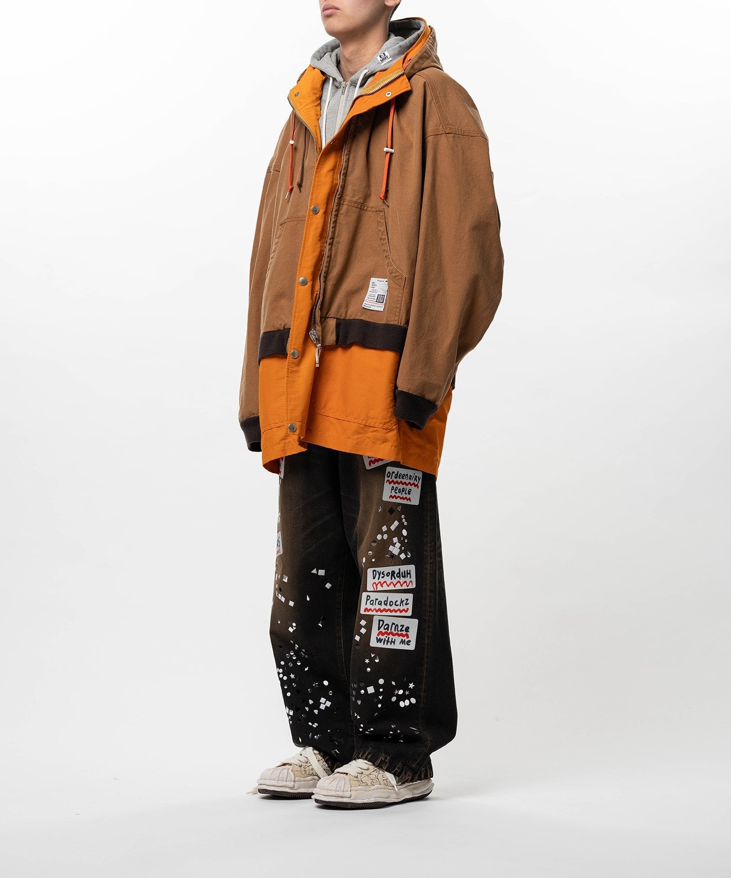 TRIPLE LAYERED COAT Maison MIHARA YASUHIRO
