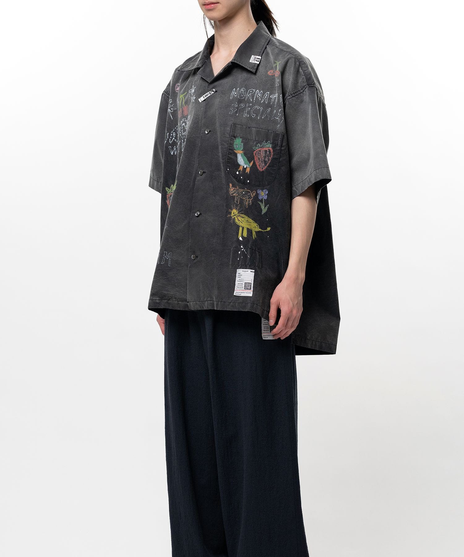 HAND DRAWING H/S SHIRTS Maison MIHARA YASUHIRO