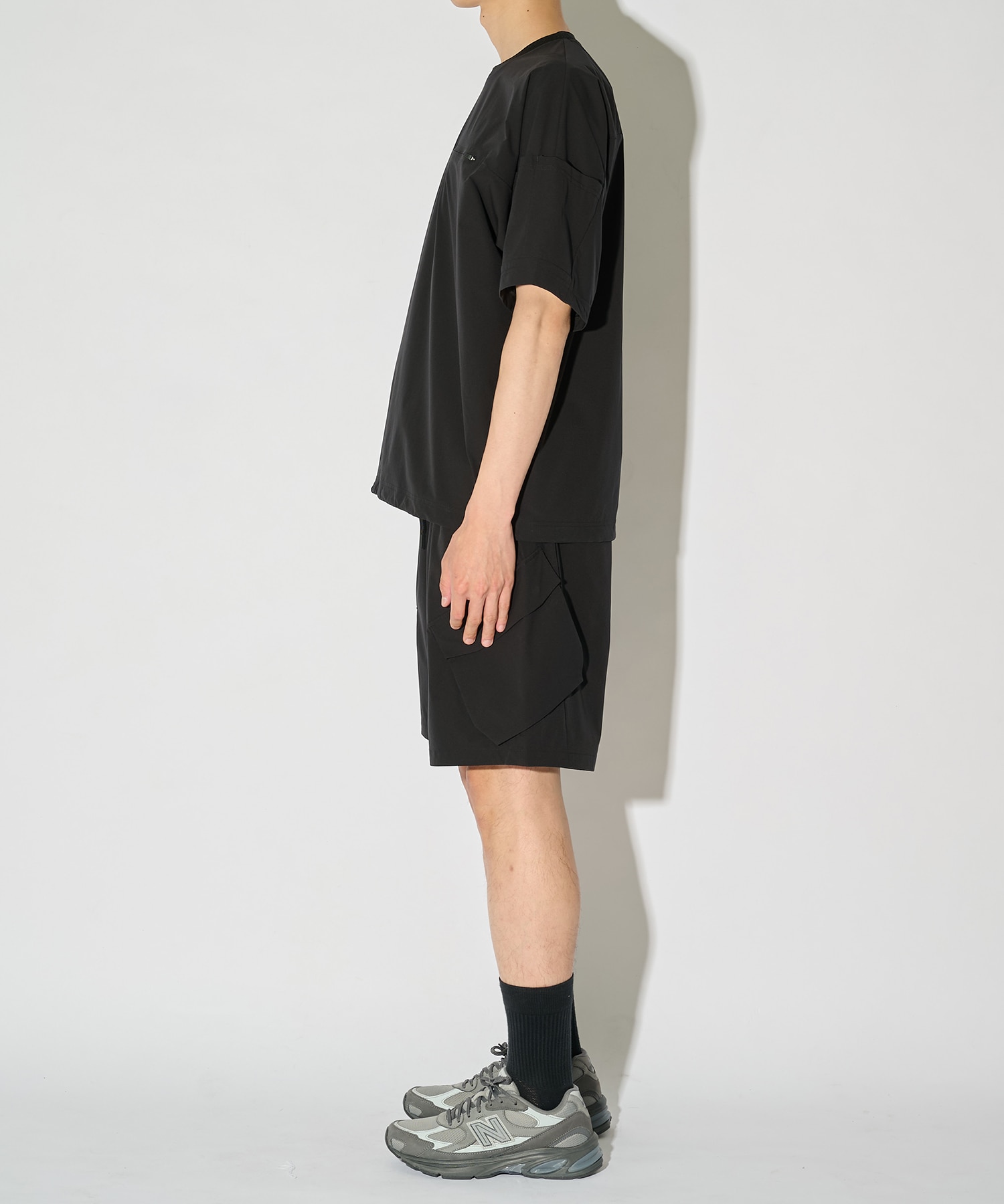 〈別注〉 BLK YORK SLEEVE T-SHIRT White Mountaineering