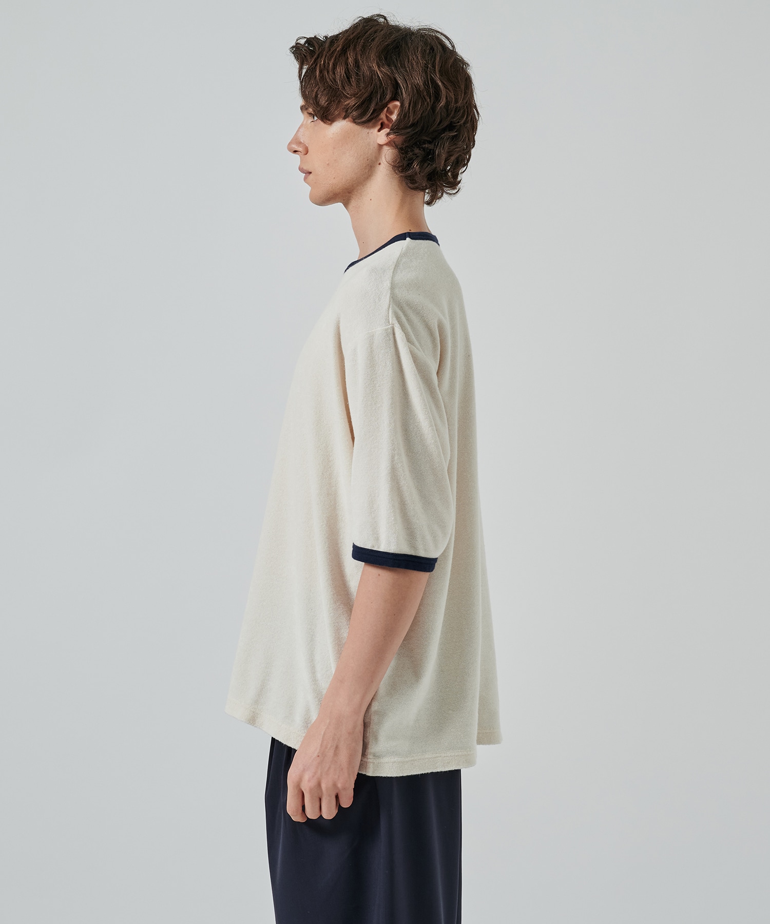 オーガニックコットンパイル / リンガーパイルTEE MARKAWARE/marka