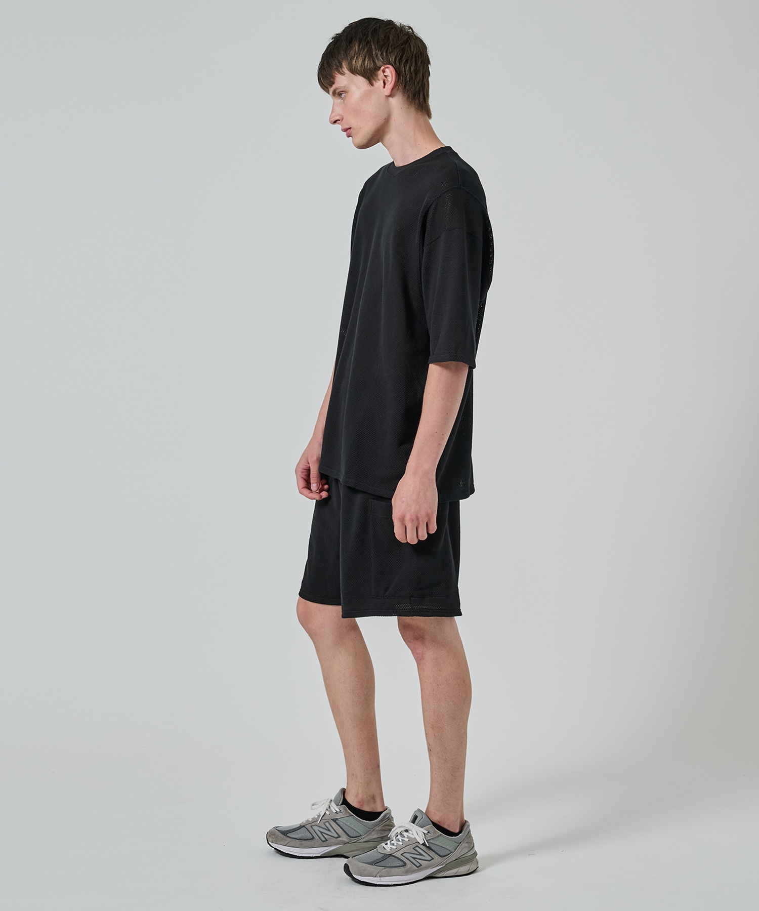 〈別注〉オーガニックコットンメッシュTシャツ MARKAWARE/marka