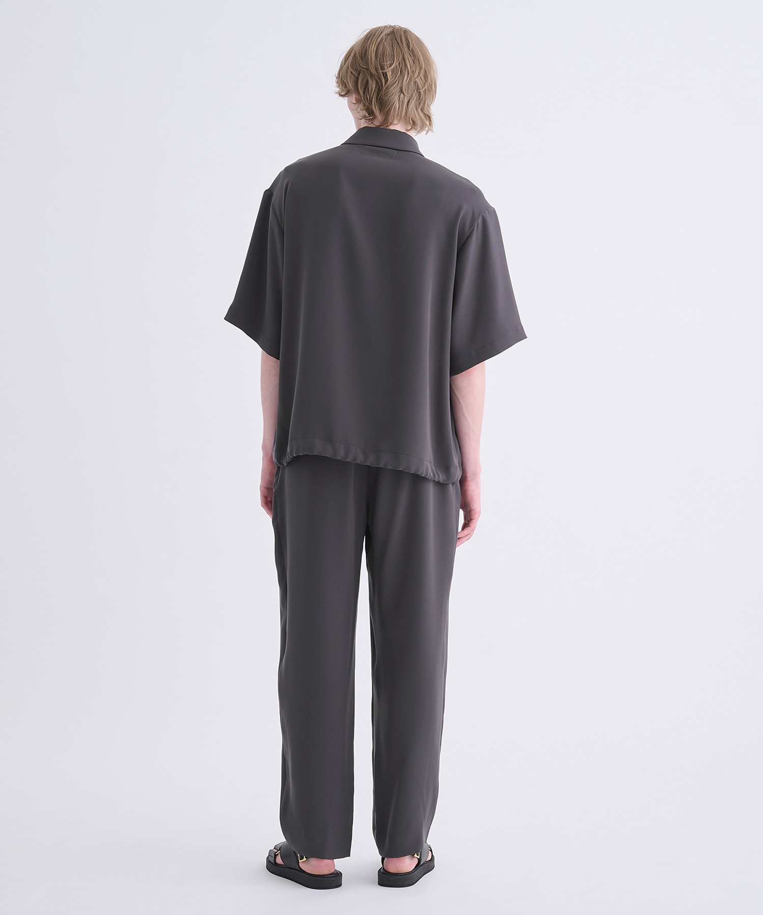 〈別注〉2Tuck Pants with Long Belt for STUDIOUS CULLNI