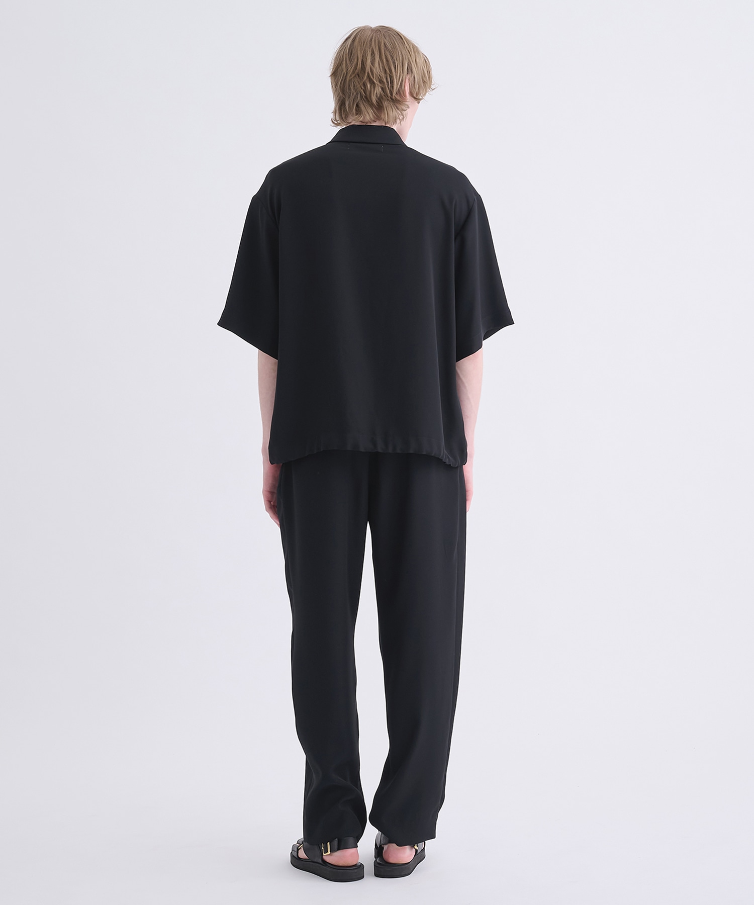 〈別注〉2Tuck Pants with Long Belt for STUDIOUS CULLNI