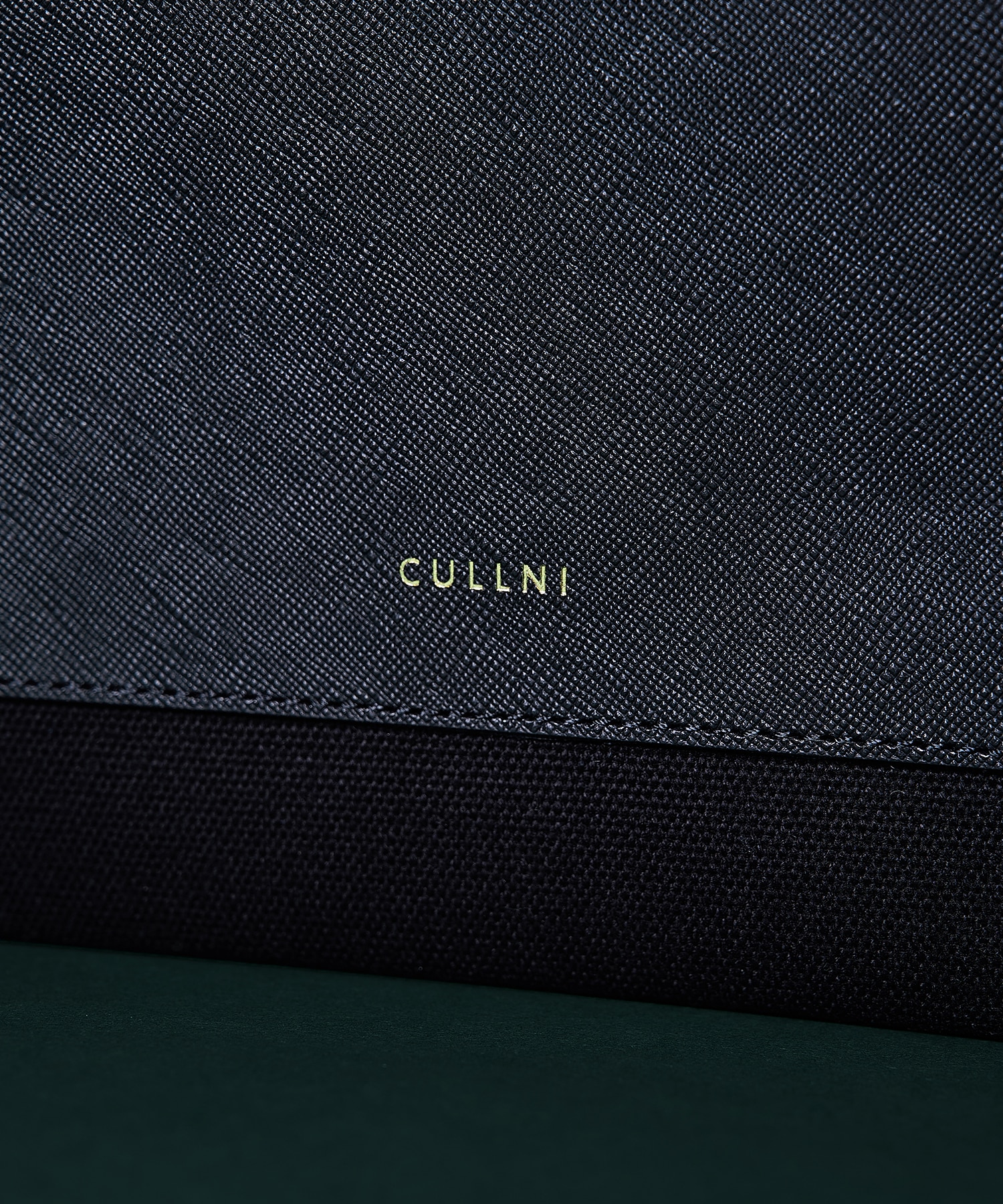 別注Leather Pocket Canvas Eco Tote CULLNI