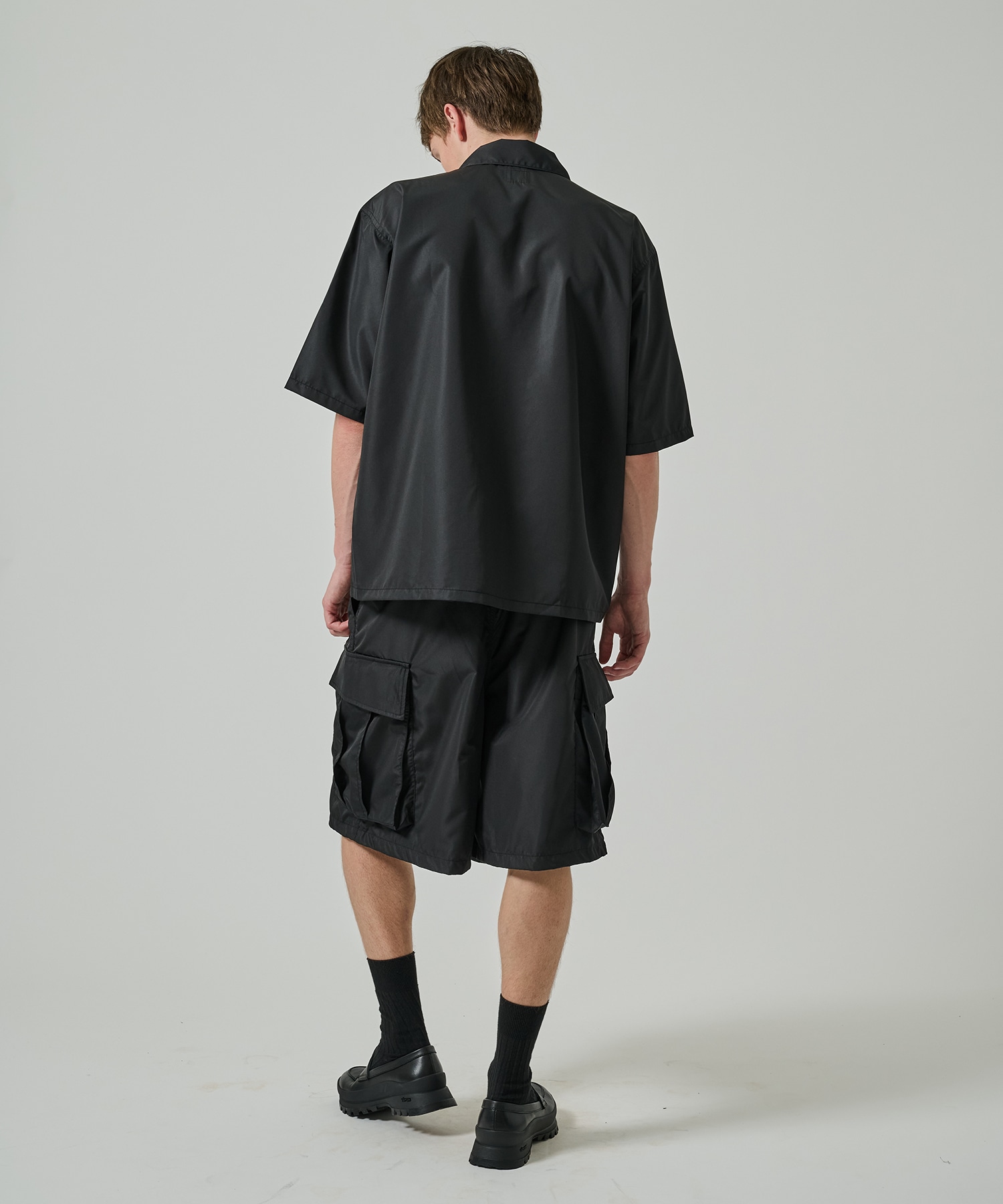 別注 Fatigue S/S Shirt - 撥水Nylon NEEDLES