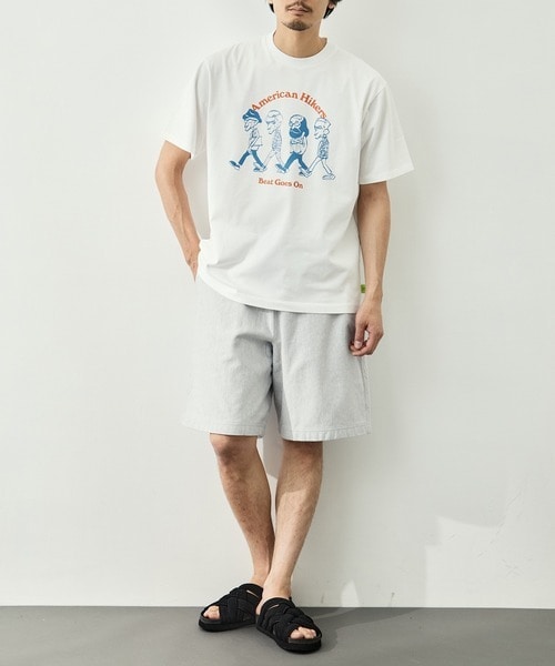 MASATO MAEKAWA - AMERICAN HIKERS  S/S TEE loosejoints