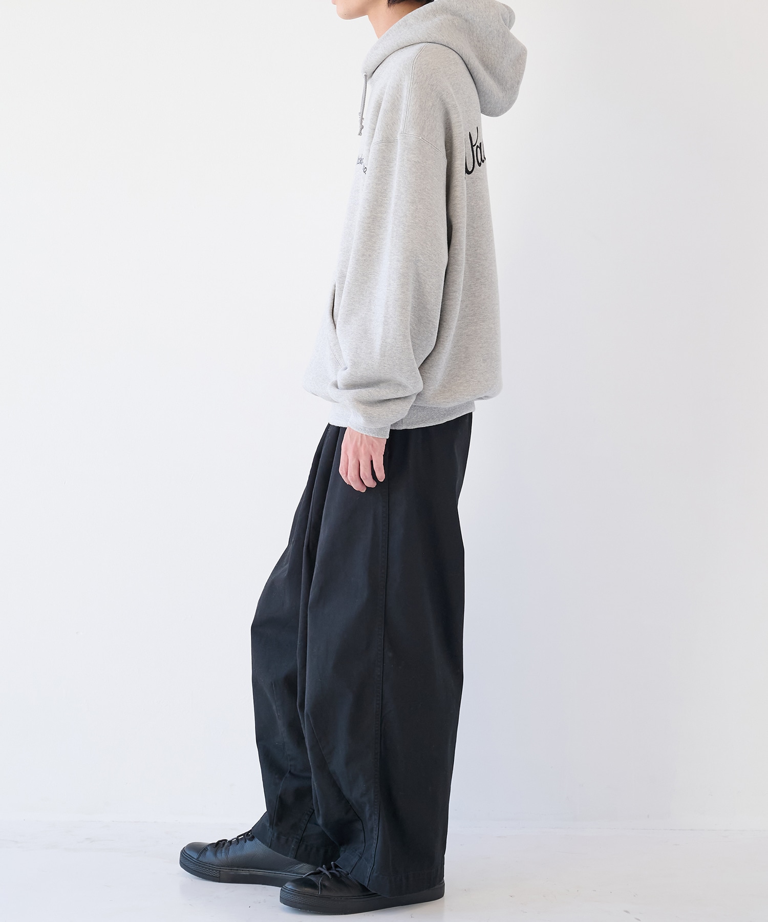 MIDDLE WEIGHT PULLOVER HOODED SWEAT SHIRT ( TYPE-2 ) WACKO MARIA
