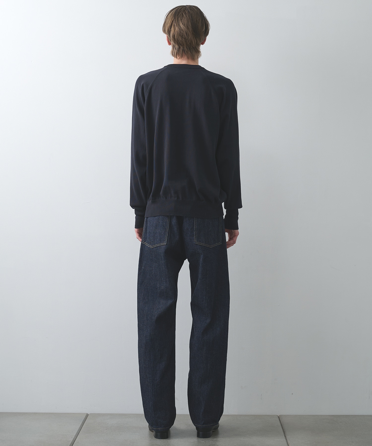 Cotton/silk pullover STILL BY HAND