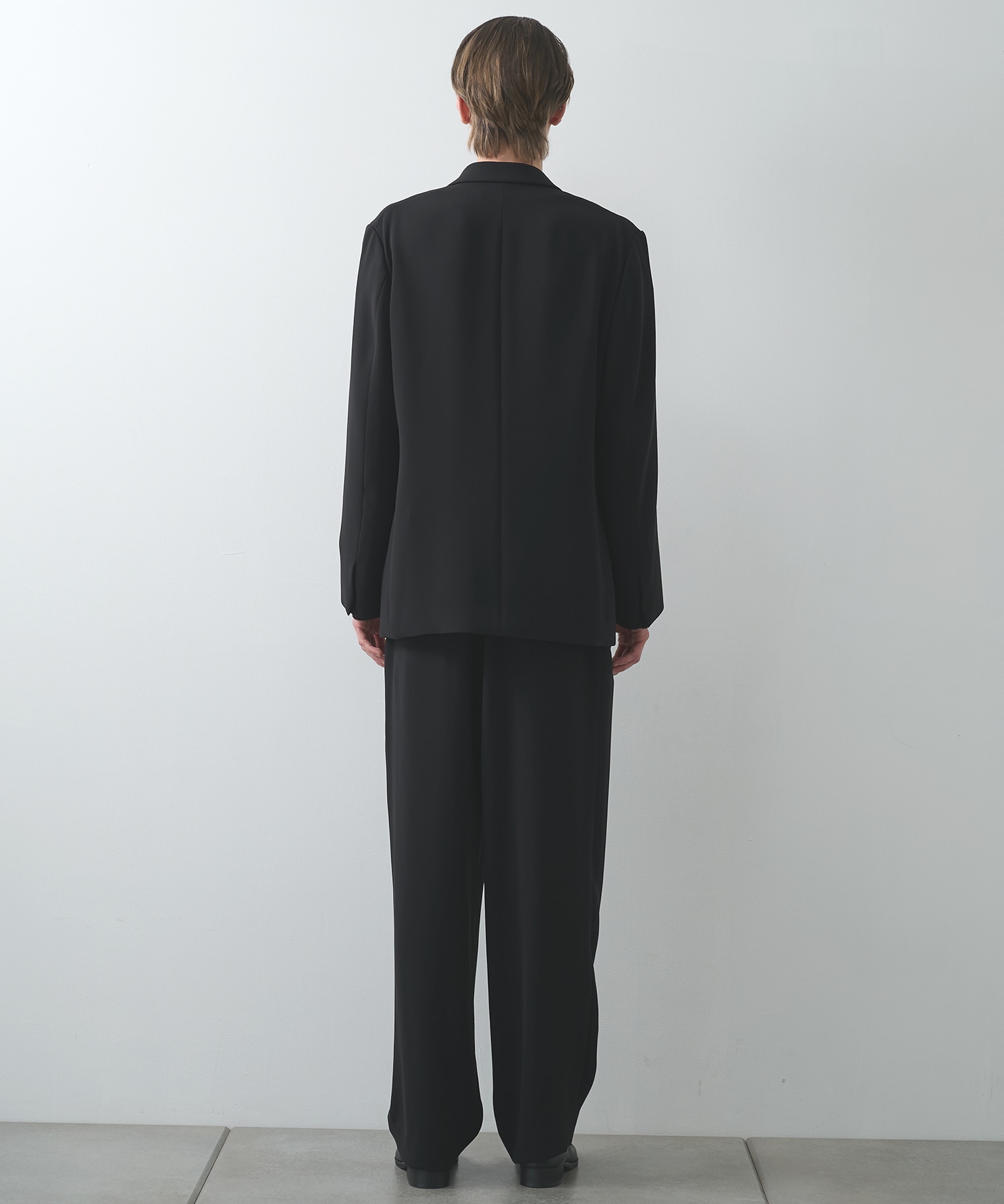 Double Cloth 3Tuck Semi Wide Pants CULLNI