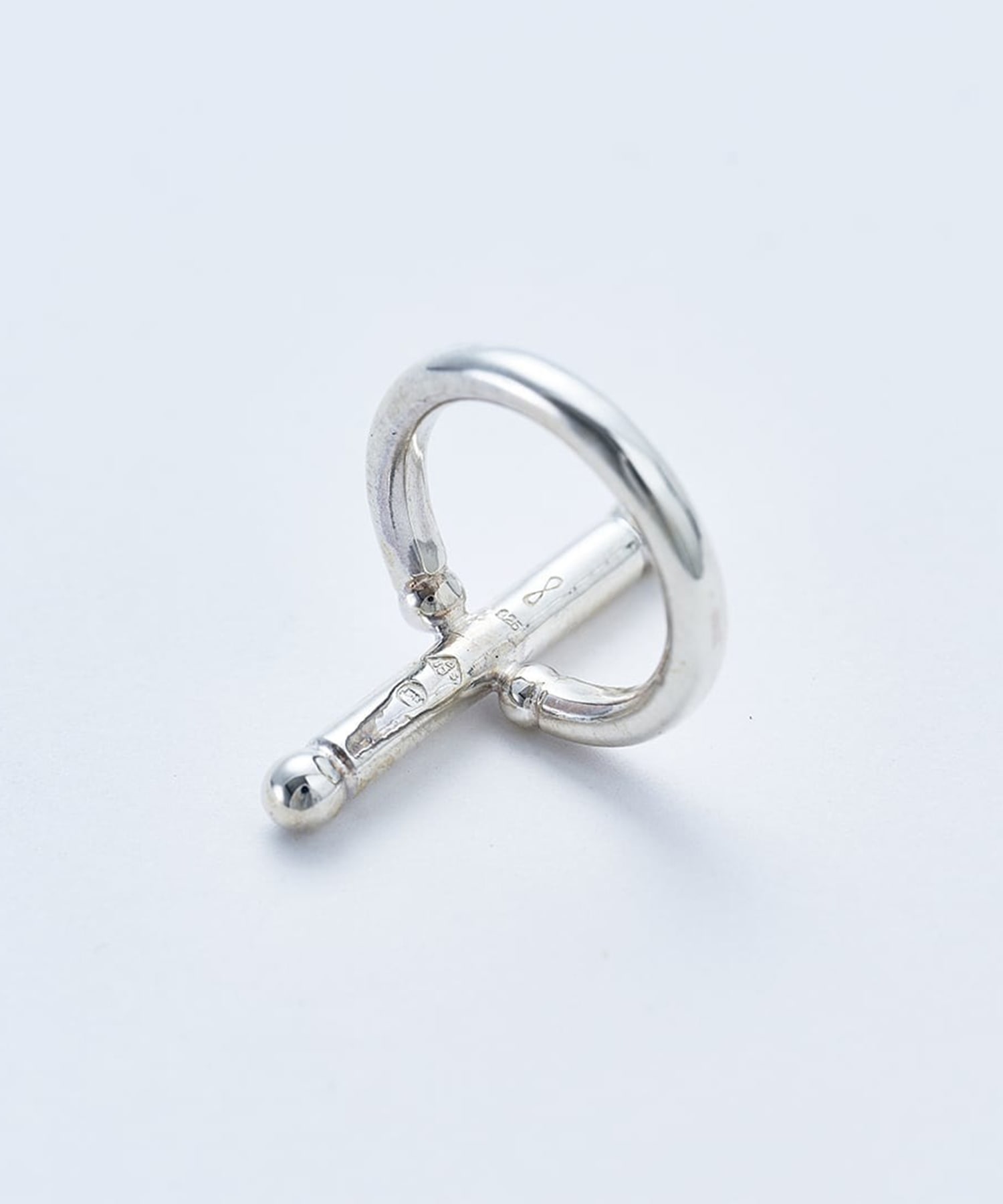 R-102 Breastplate Ring (Cross) WAKAN SILVER SMITH