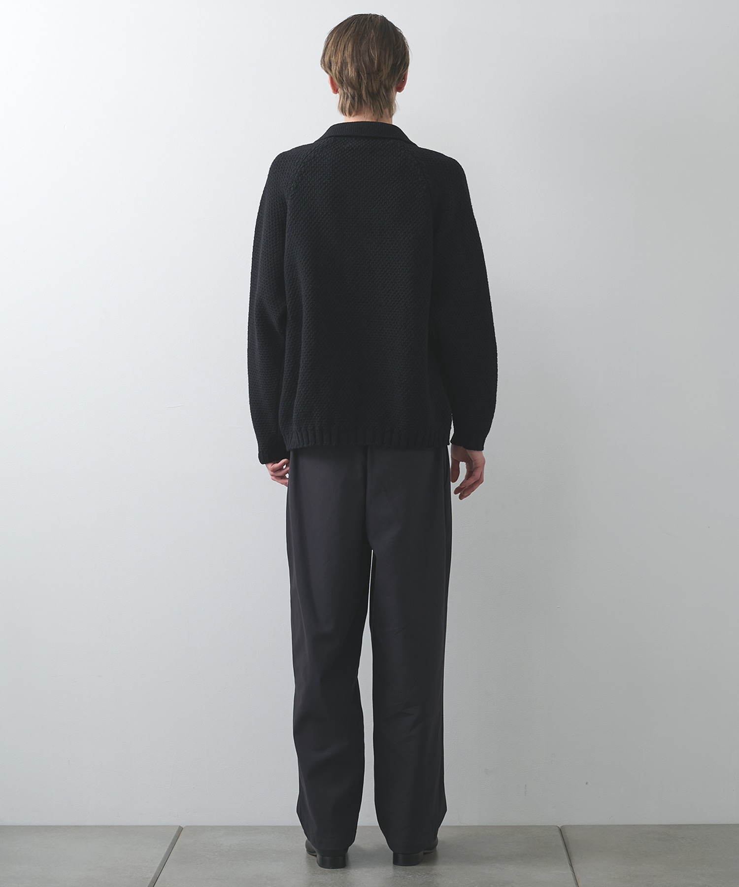 5G knitted blouson STILL BY HAND