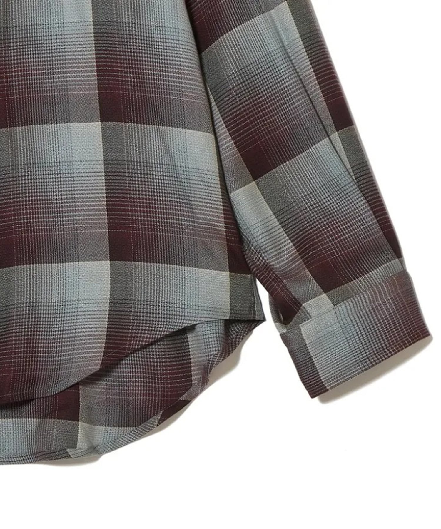 OMBRE OPEN COLLAR SHIRT SUGARHILL