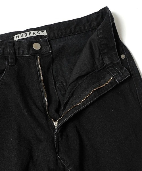 3D TWISTED WIDE LEG JEANS NVRFRGT