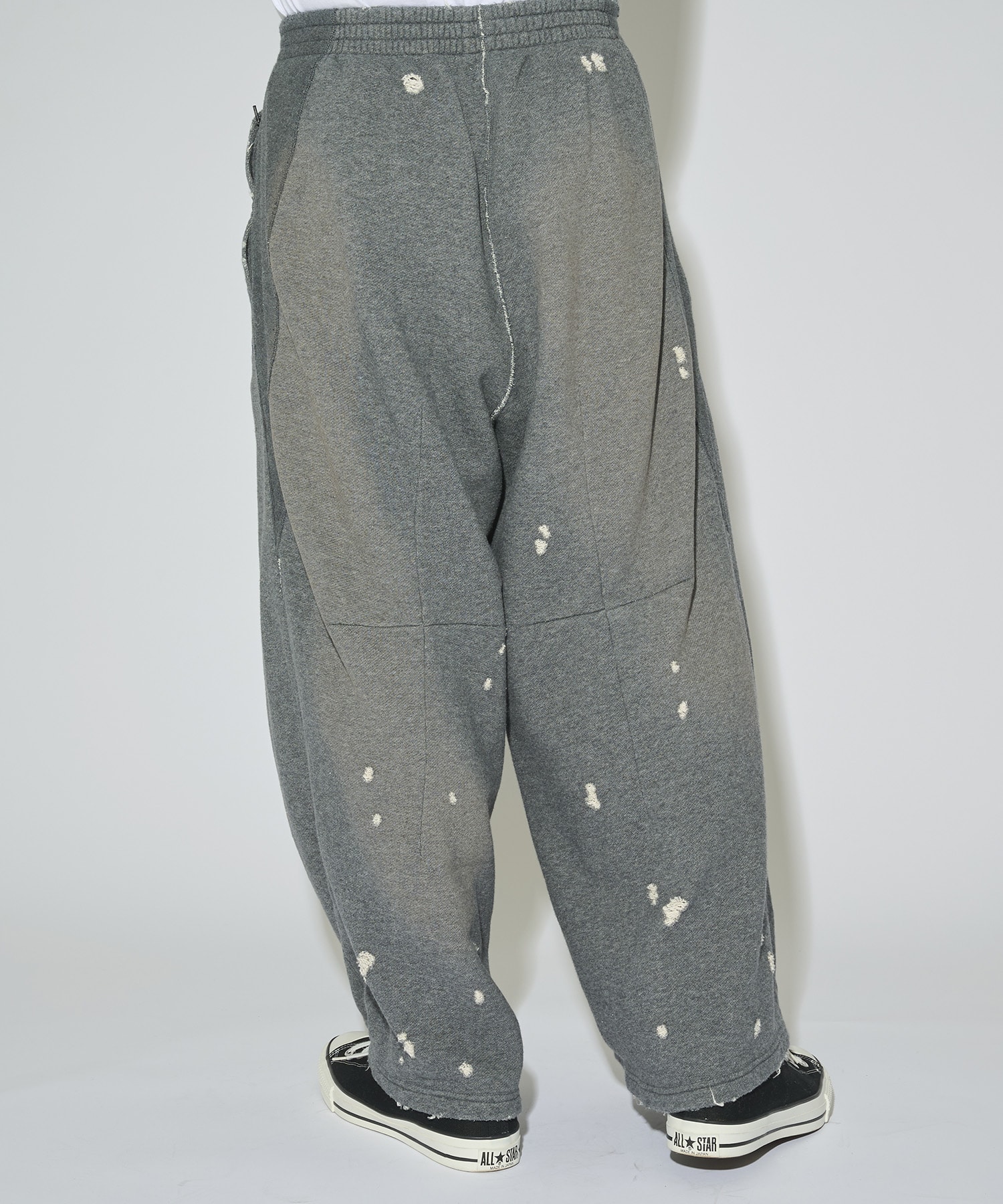 別注 Deconstructed H.D. Sweat Pant - Cotton French Terry NEEDLES