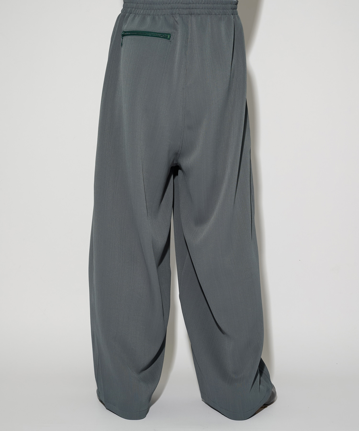 別注 Papillon Emb. H.D. Pant - Art Pique Pleats NEEDLES