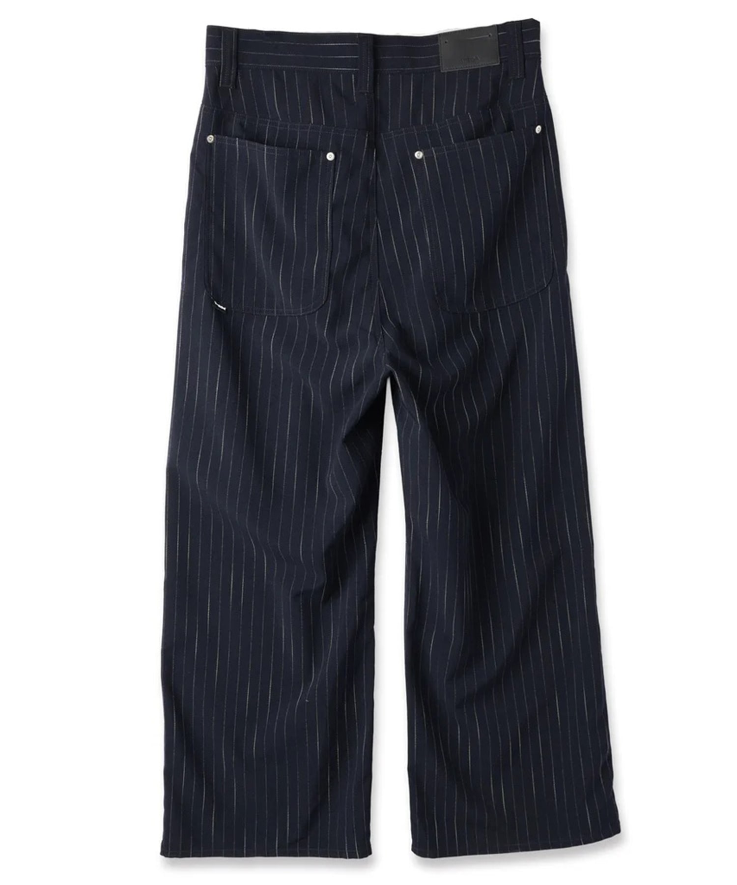 STRIPE WIDE ONE TUCK PANTS JieDa