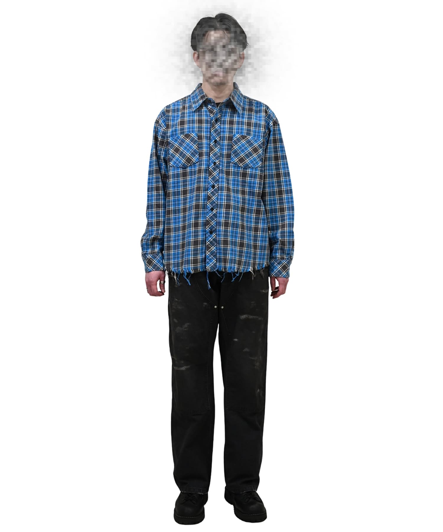 Damaged Work Pants MIYAGIHIDETAKA