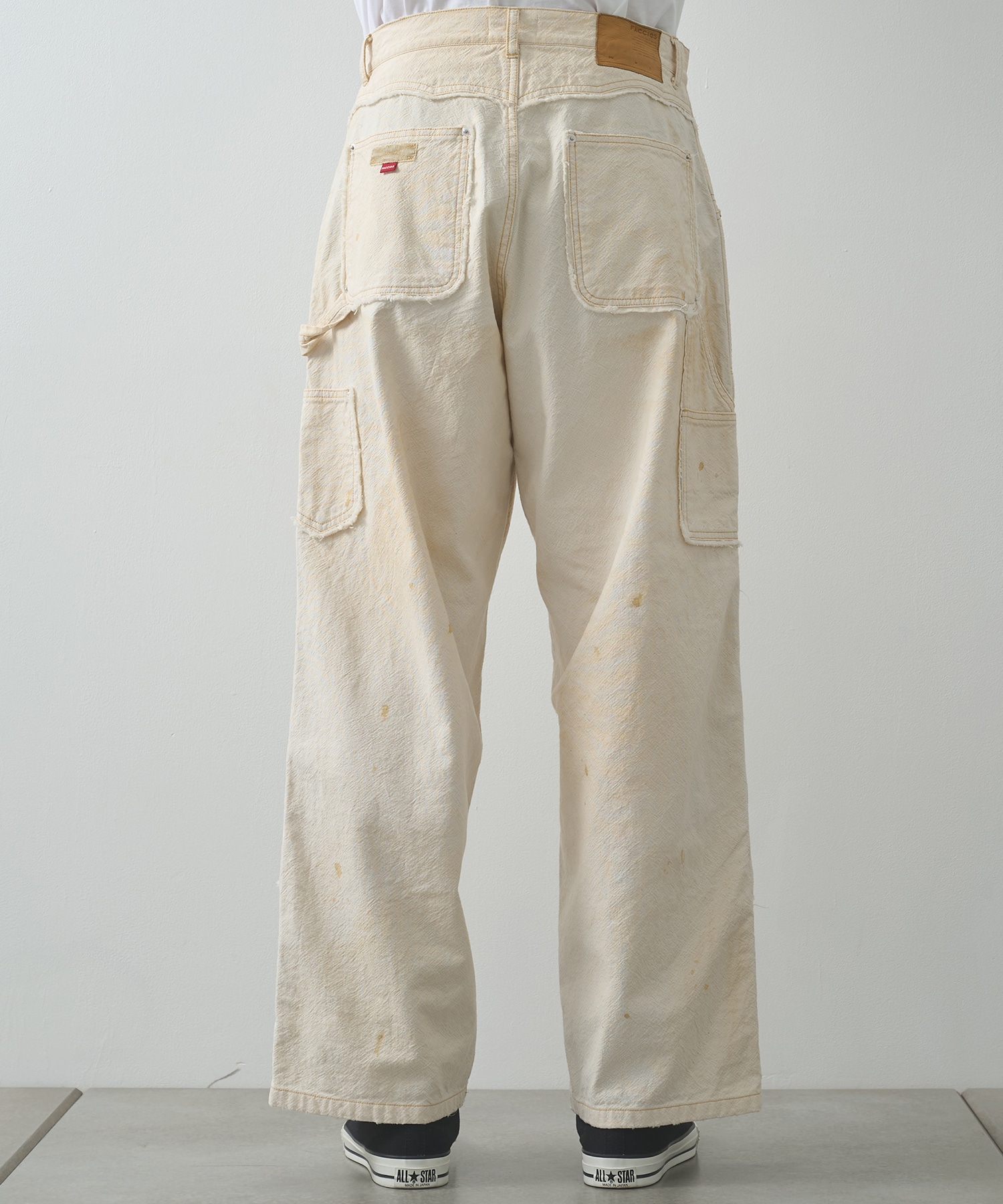 AGINGA DUCK DOUBLE KNEE PANTS FACCIES