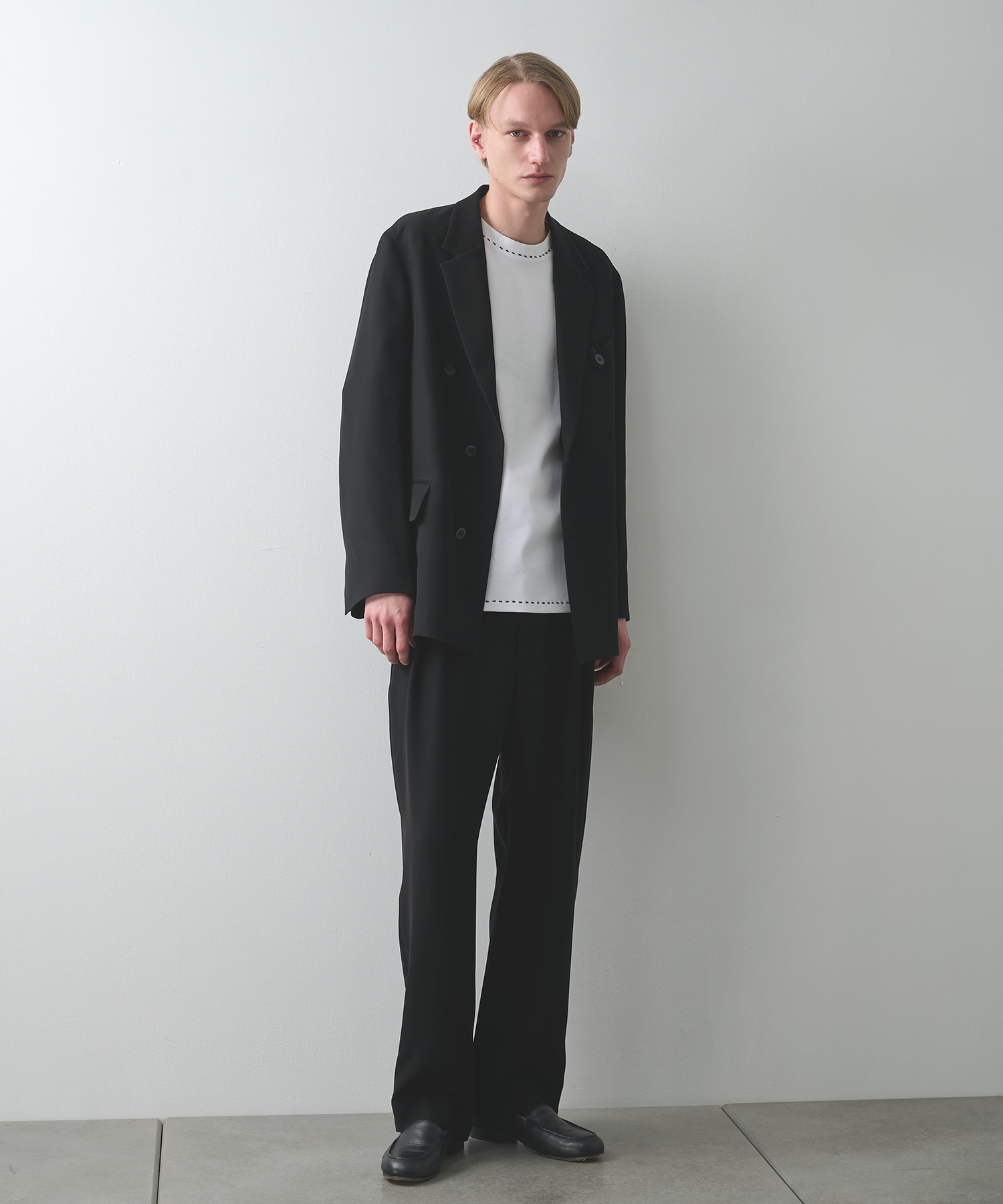 Dry Double Cloth 3Tuck Semi Wide Pant CULLNI