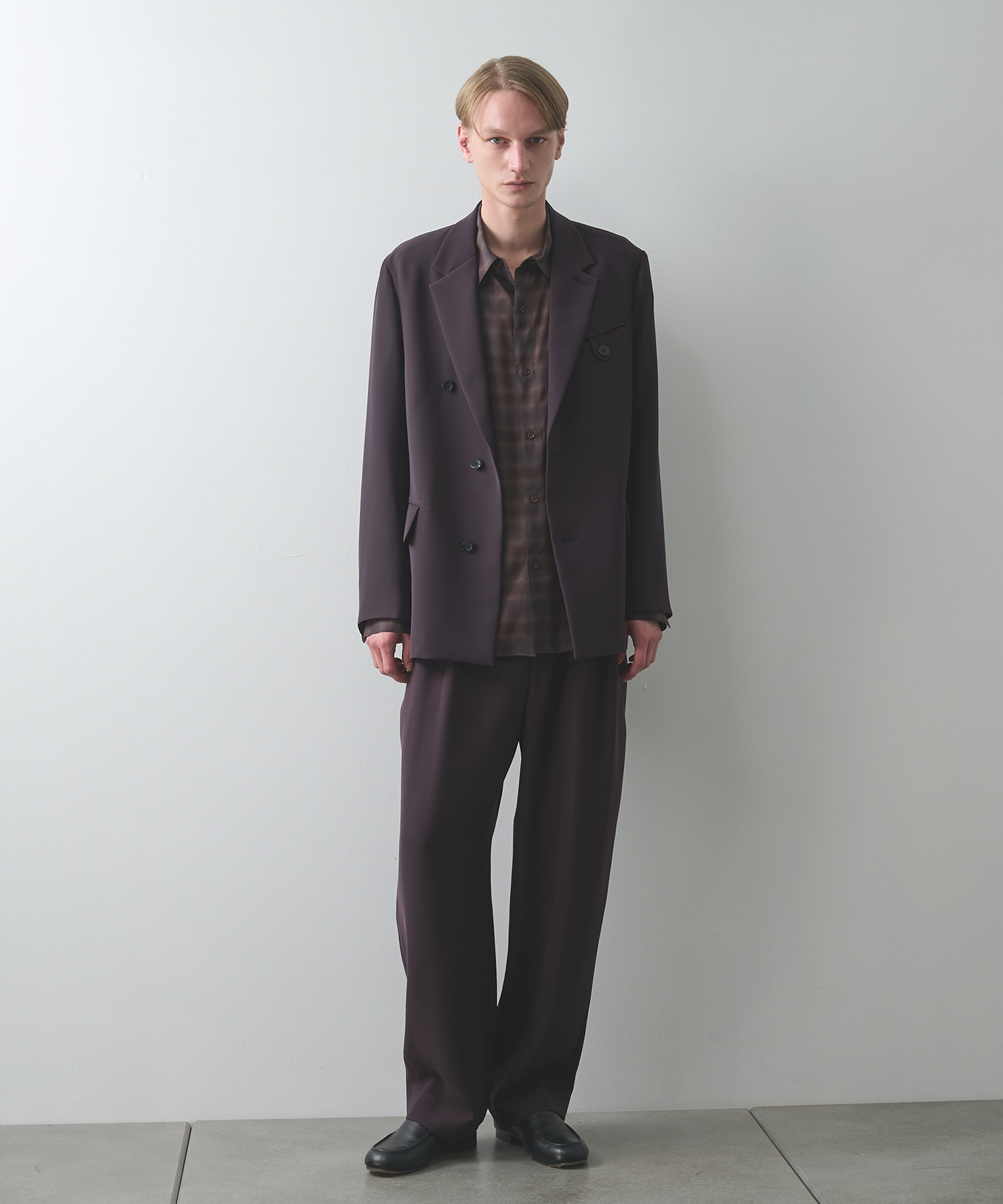 Dry Double Cloth 3Tuck Semi Wide Pant CULLNI