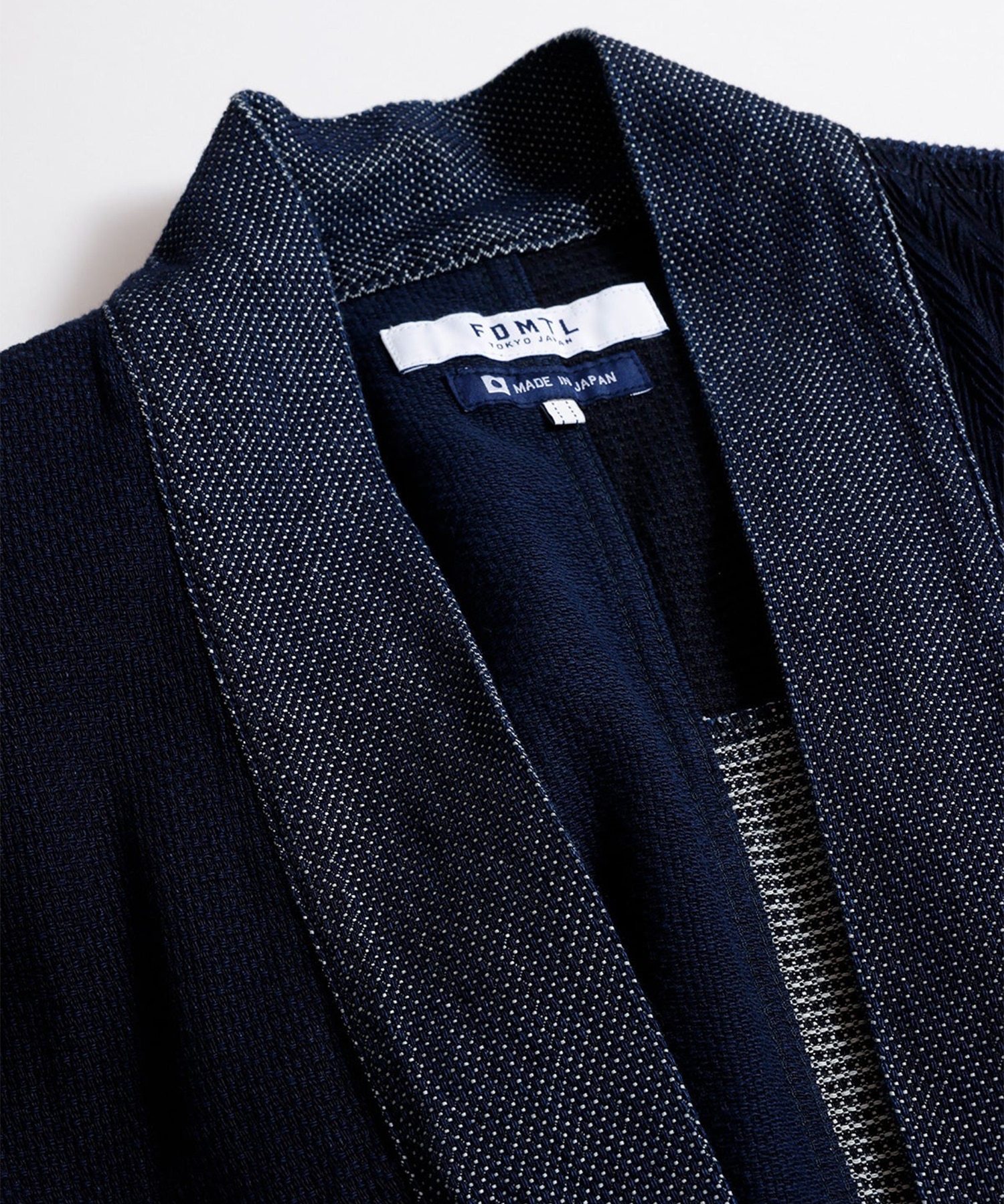 PACHWORK HAORI JACKET RINSE FDMTL