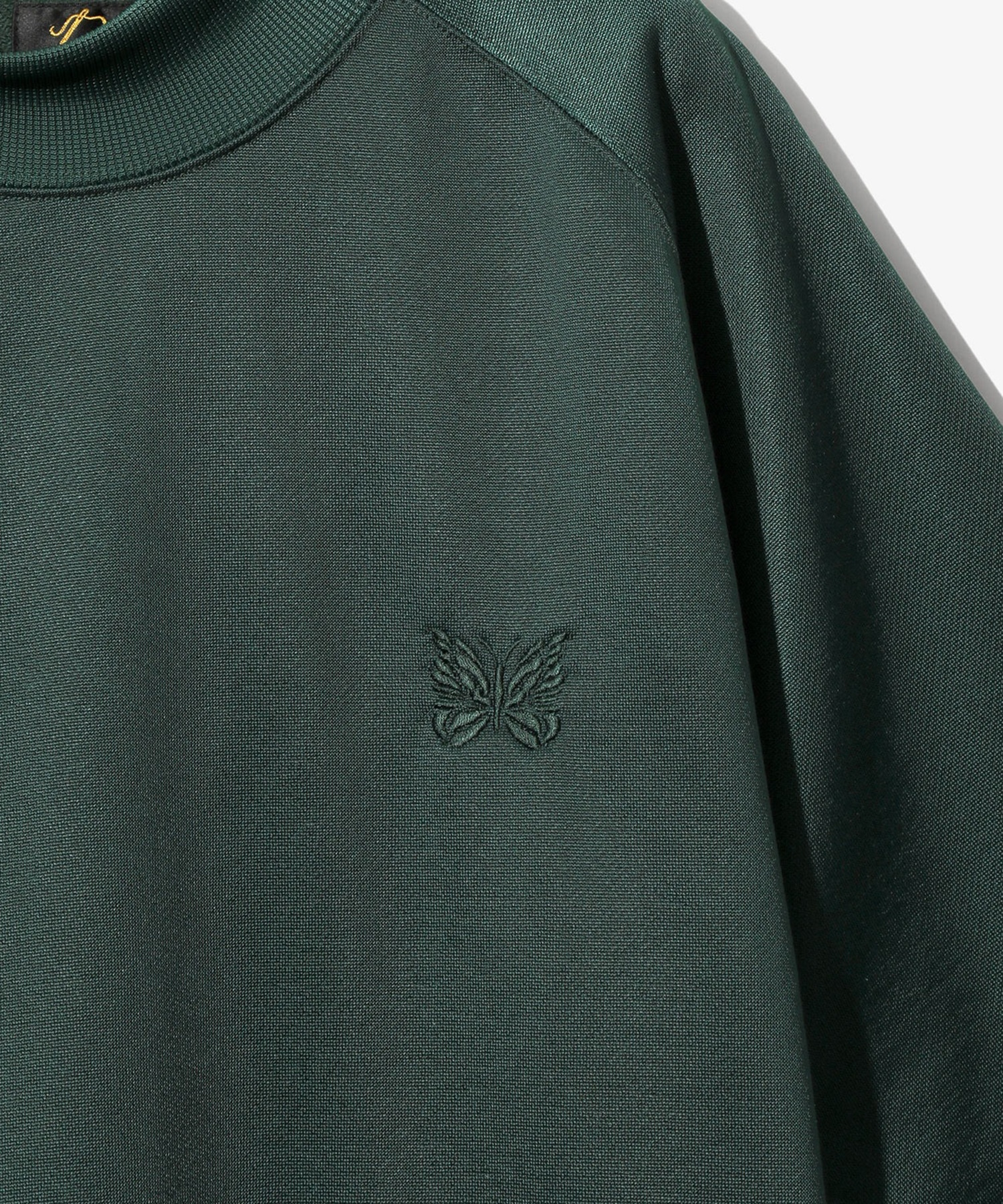 S/S Mock Neck Shirt - Bright Jersey NEEDLES