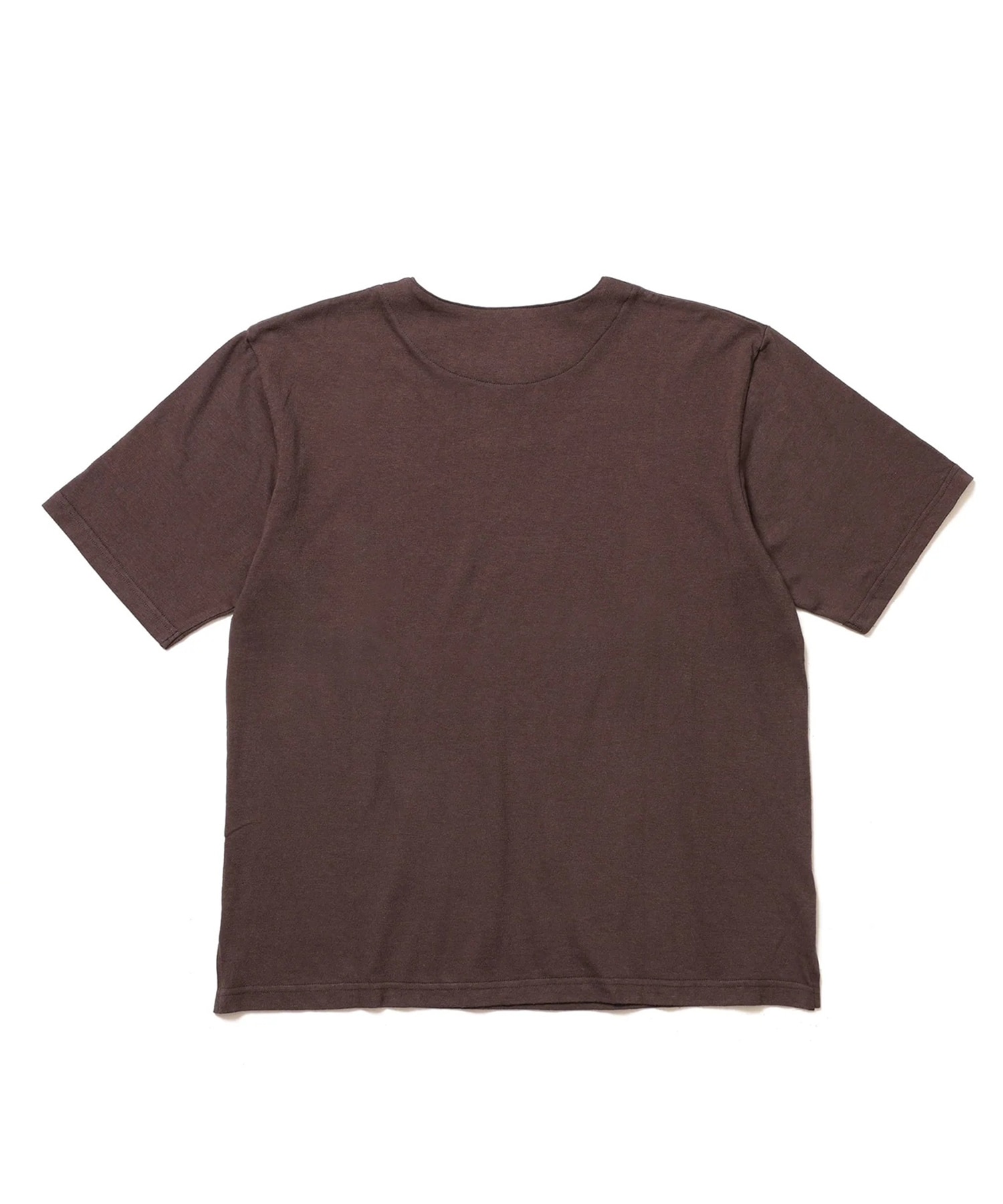 88/12 VINTAGE MATERIAL /KEY NECK T-SHIRT MR.OLIVE