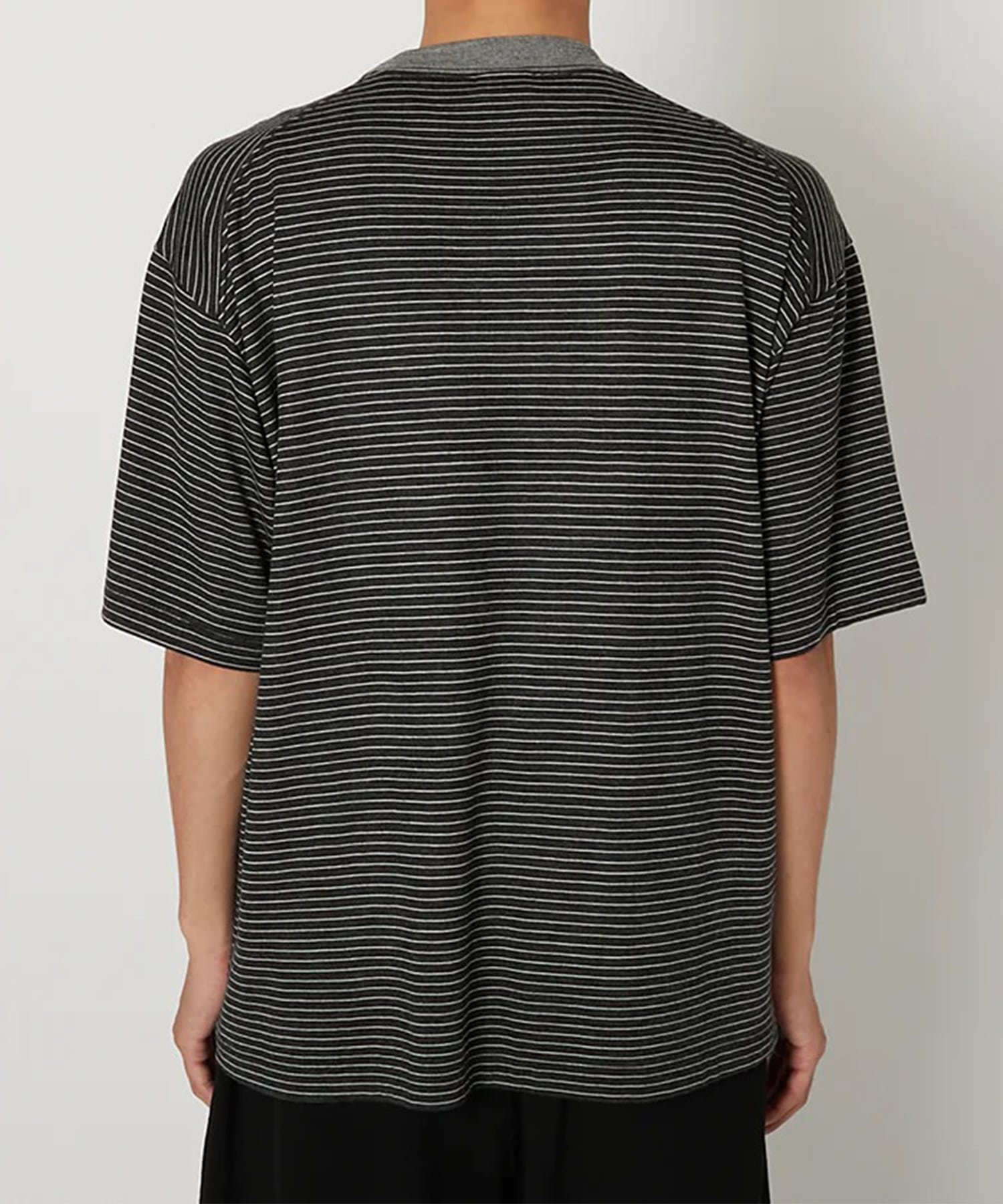 Super 140s Melino Wool Short Sleeve T-shirt Product Twelve