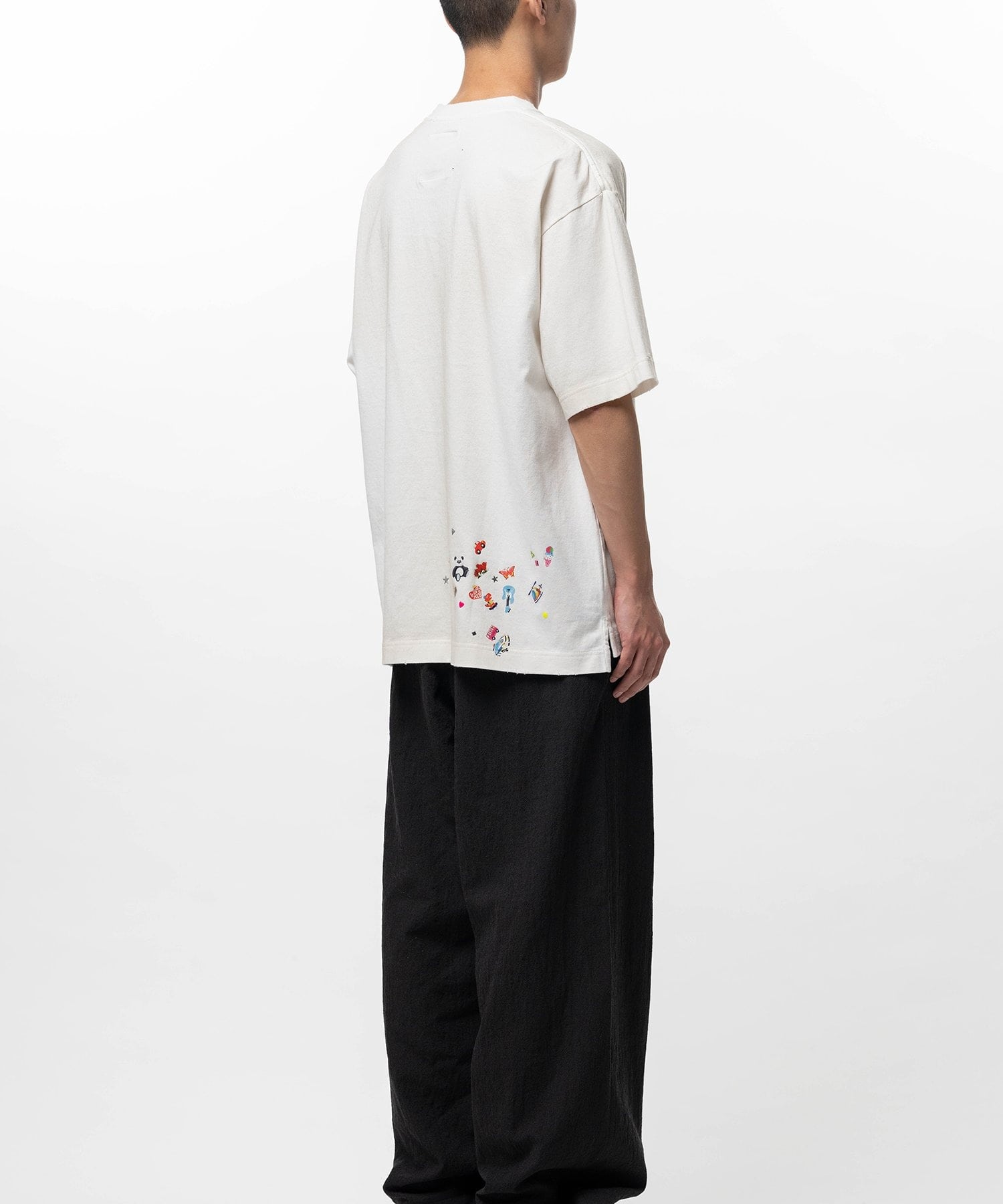J16TS821 KIDS STICKER TEE Maison MIHARA YASUHIRO