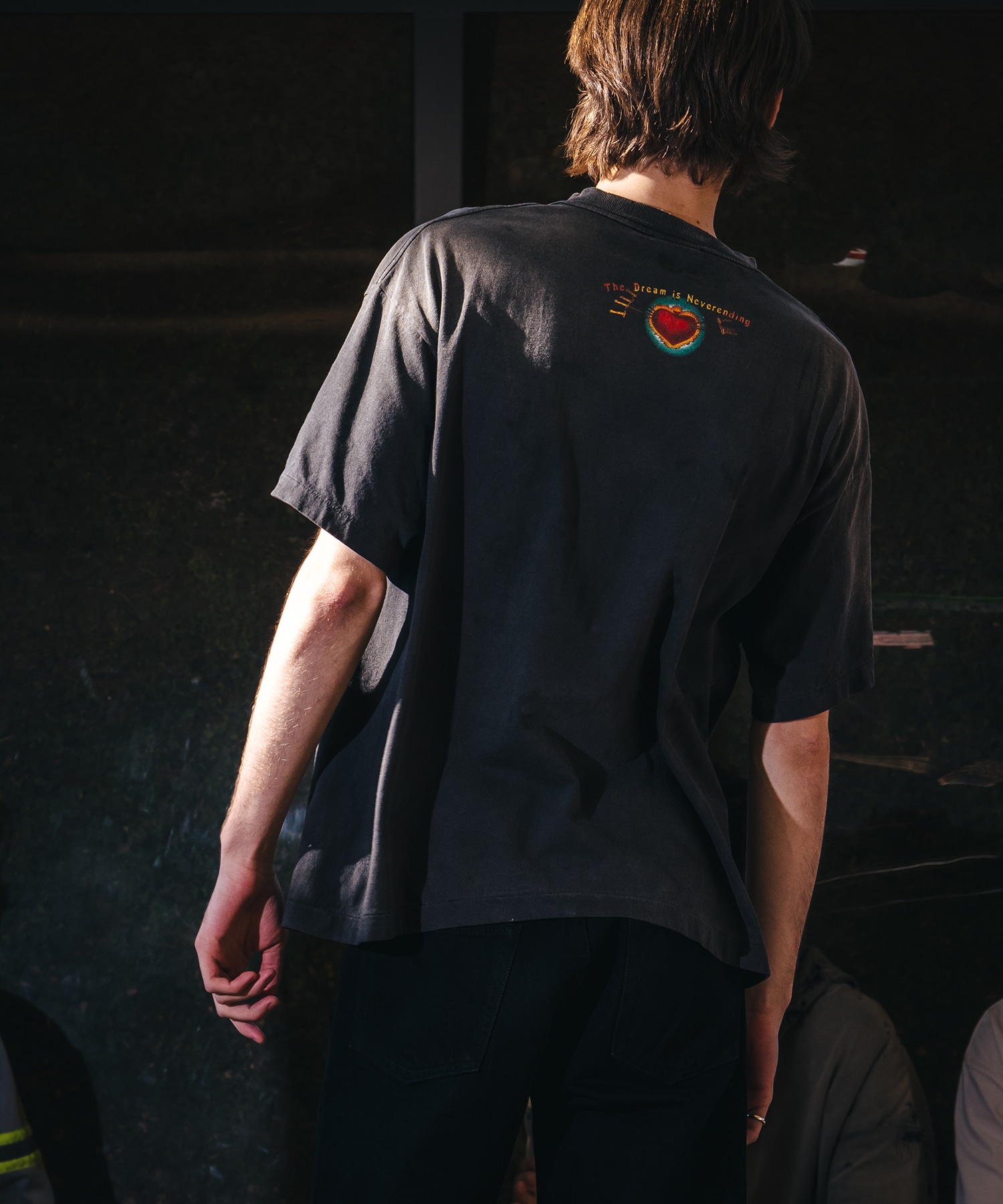SM-MK8-0000-003/SS T-SHIRT/HEART/BLACK SAINT M××××××