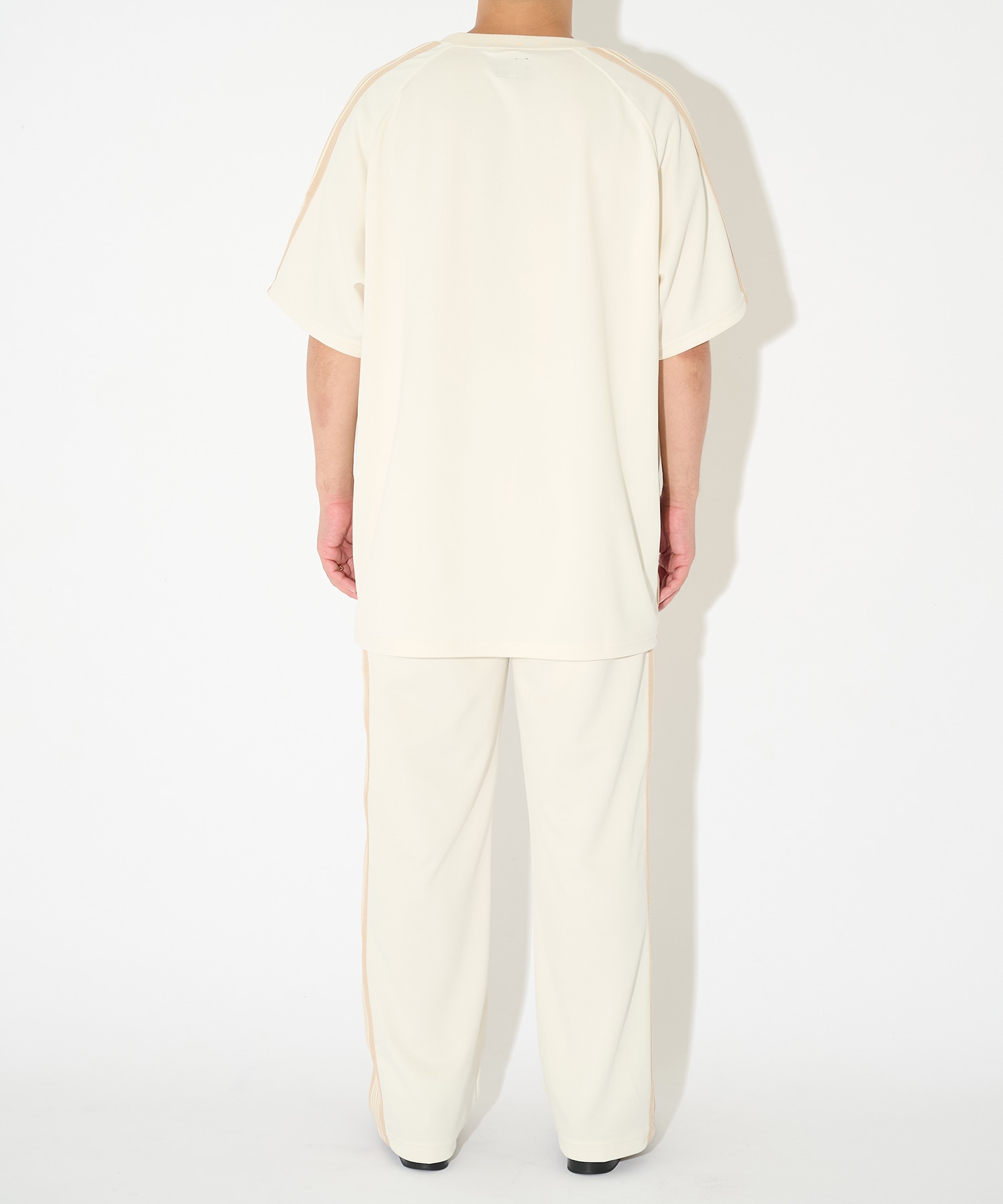 別注 Track S/S Crew Neck Shirt - COOL NEEDLES