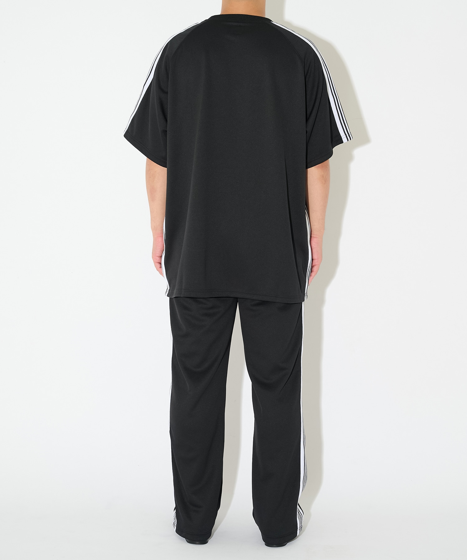 別注 Track S/S Crew Neck Shirt - COOL NEEDLES