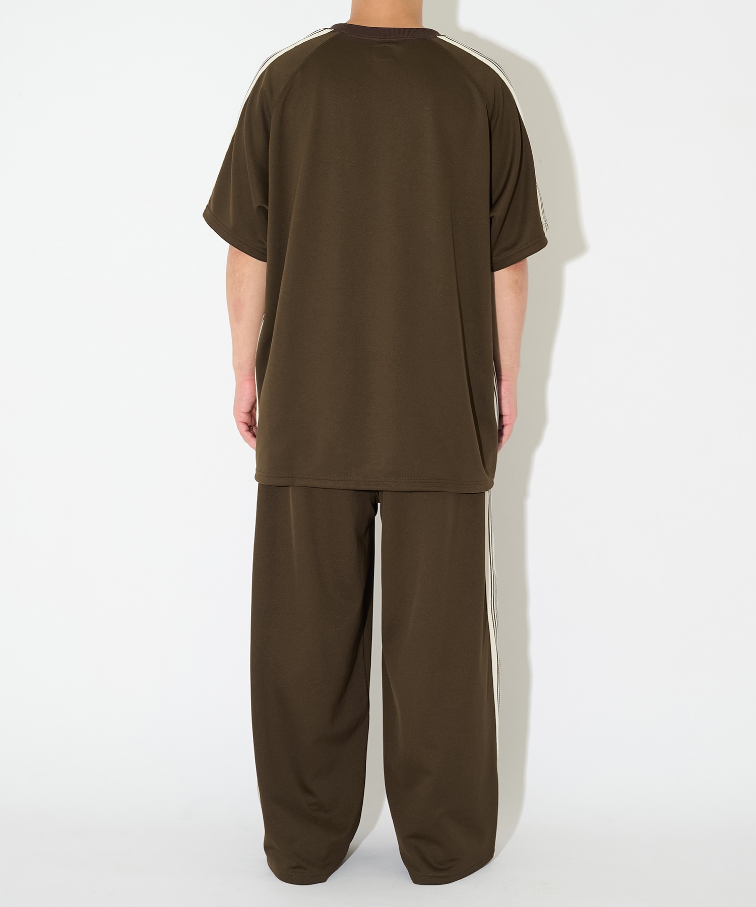 別注 Track S/S Crew Neck Shirt - COOL NEEDLES