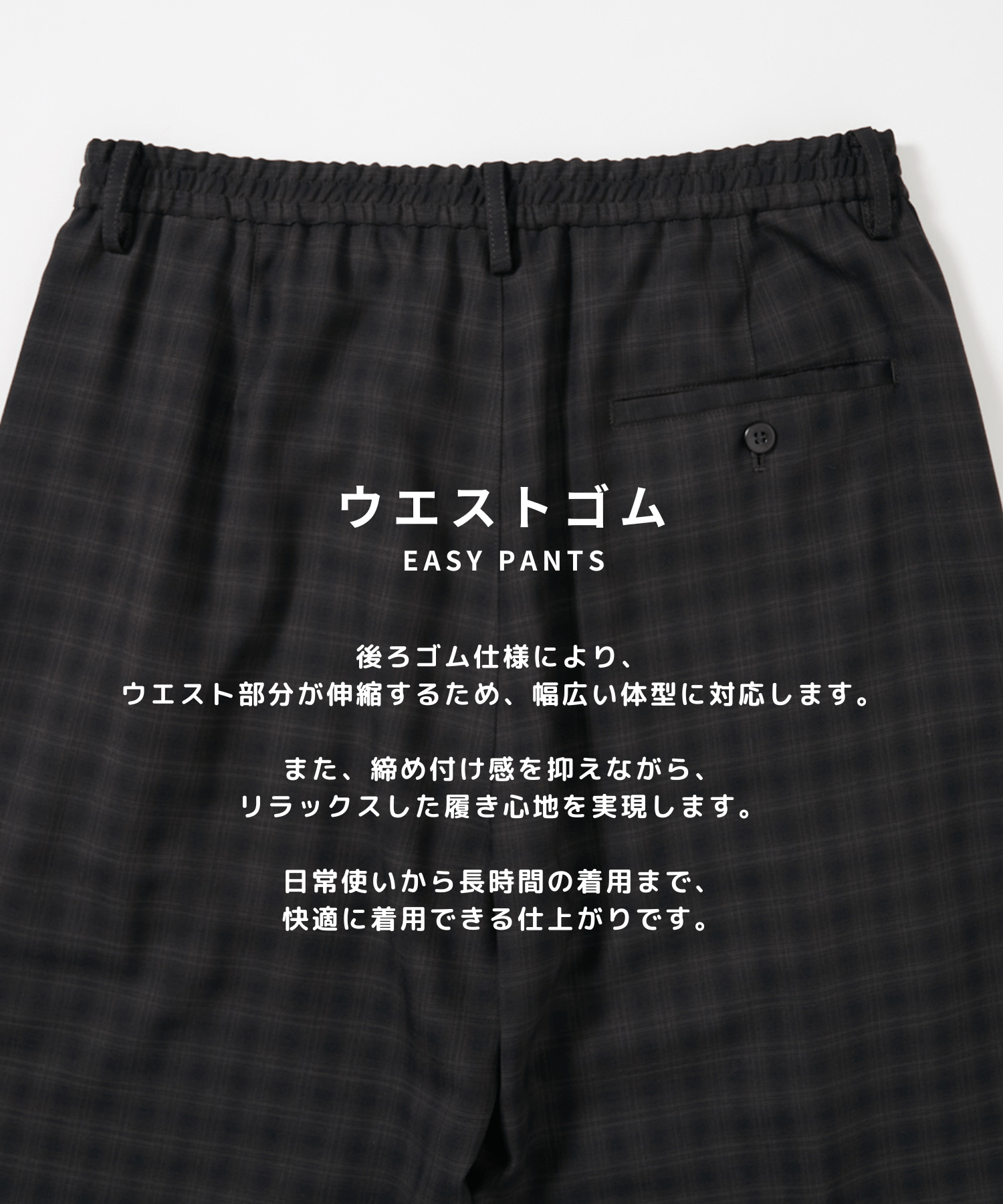 Extra Wool Easy Curve Pants STUDIOUS