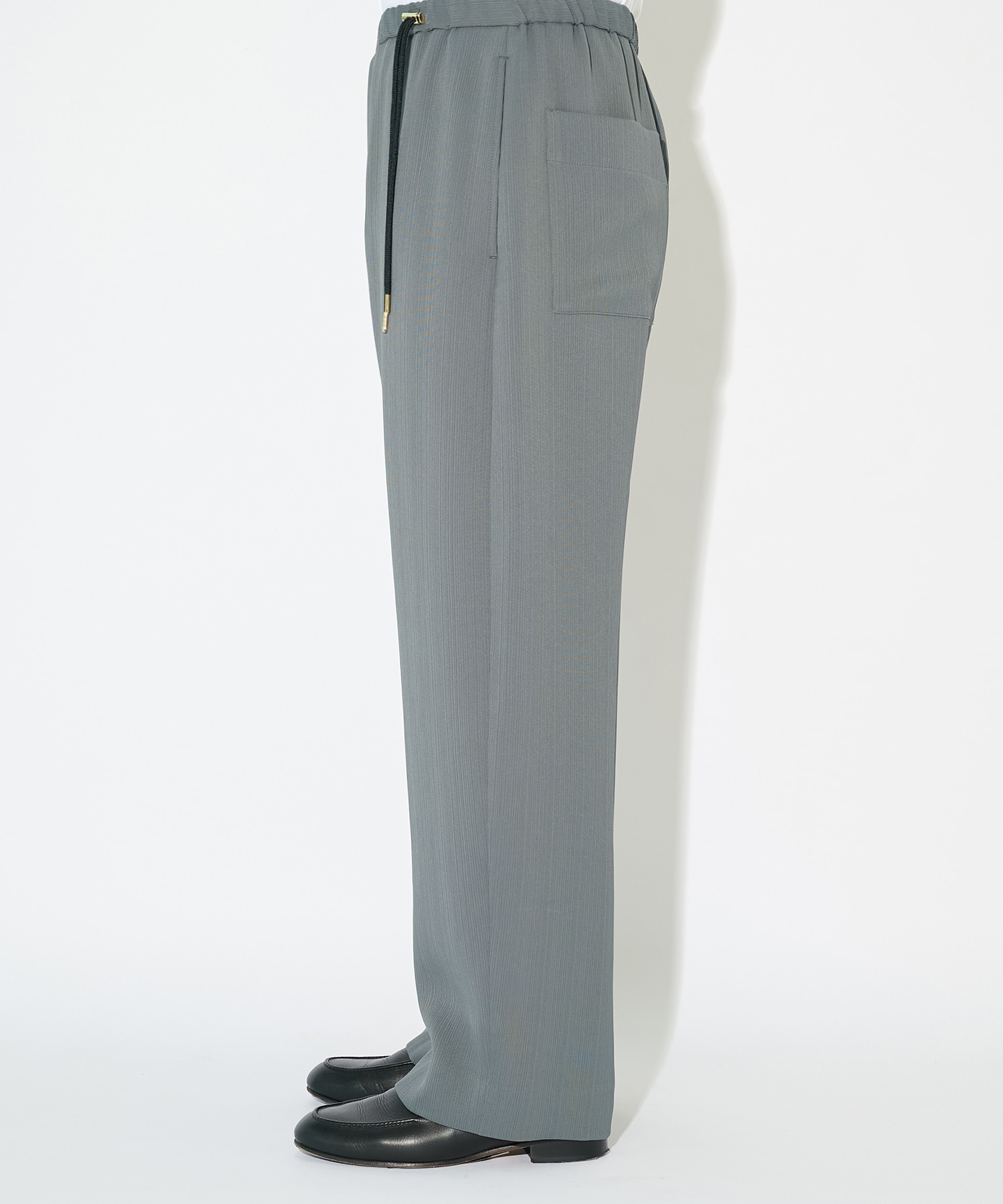 別注 Cord pique Drawstring Relaxed Pants CULLNI