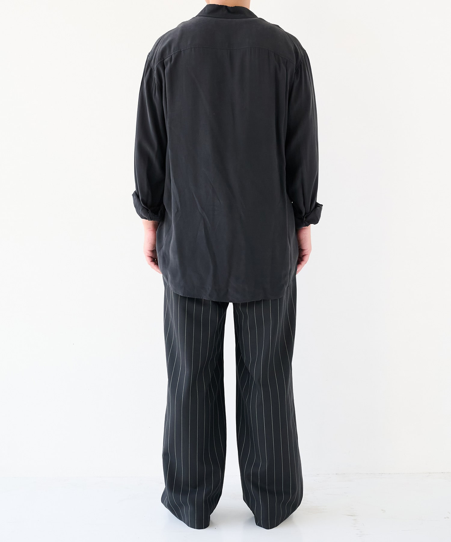 Non-Mulesed Summer Wool Slacks STUDIOUS