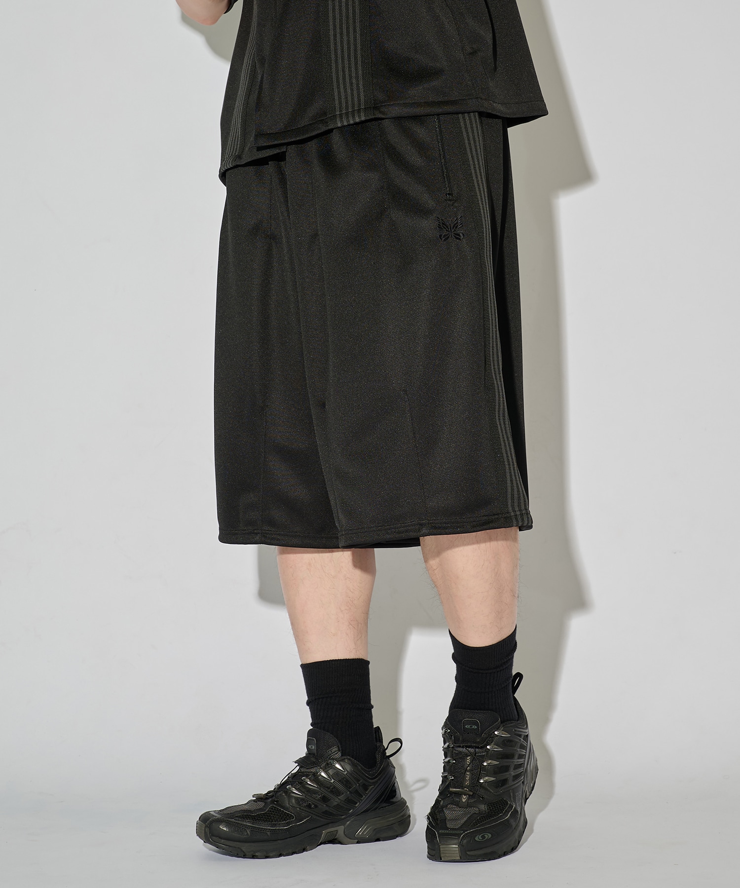 別注 H.D Track Short Pant - Poly Smooth NEEDLES
