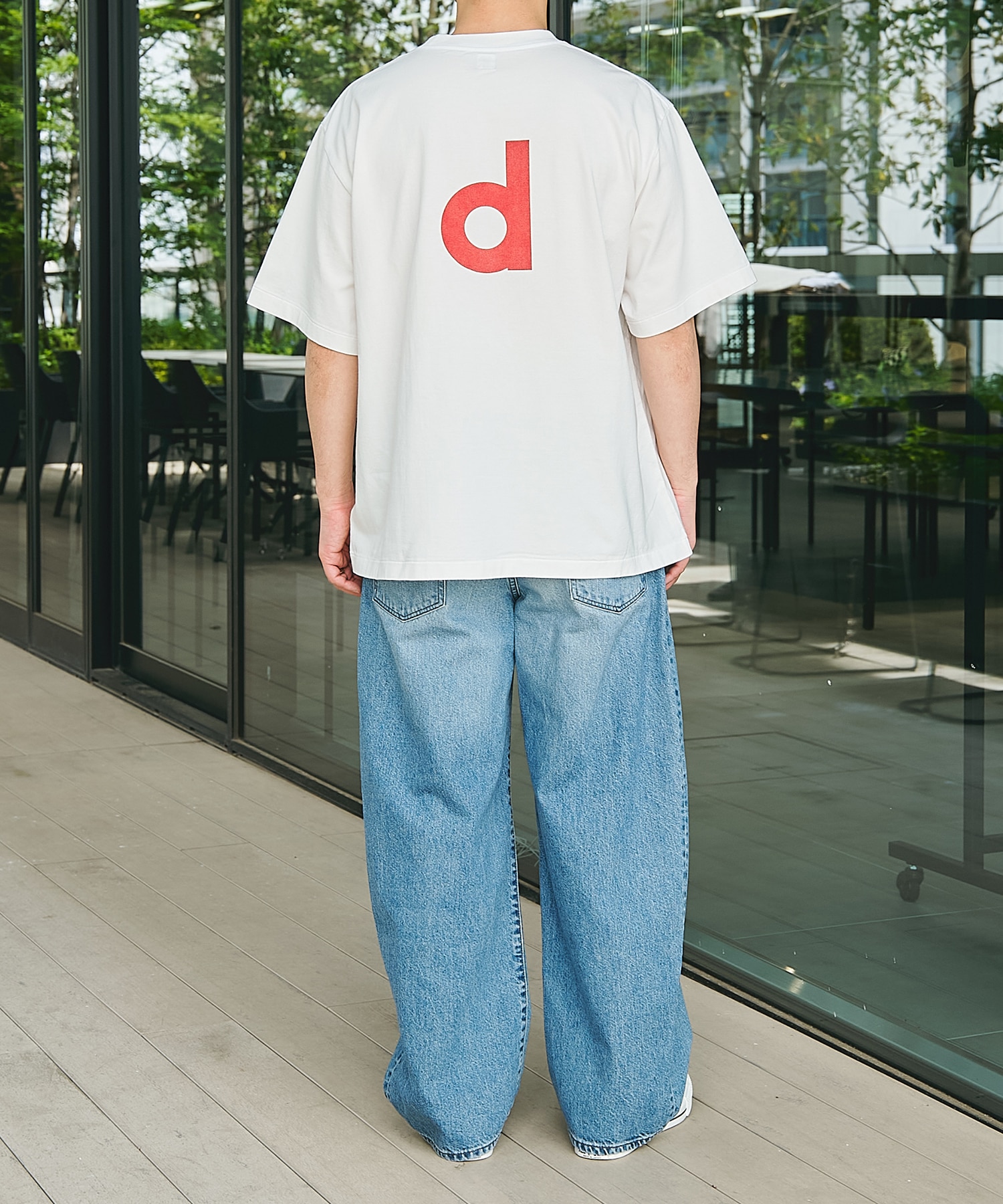 bd Print Tee WIDE blurhms